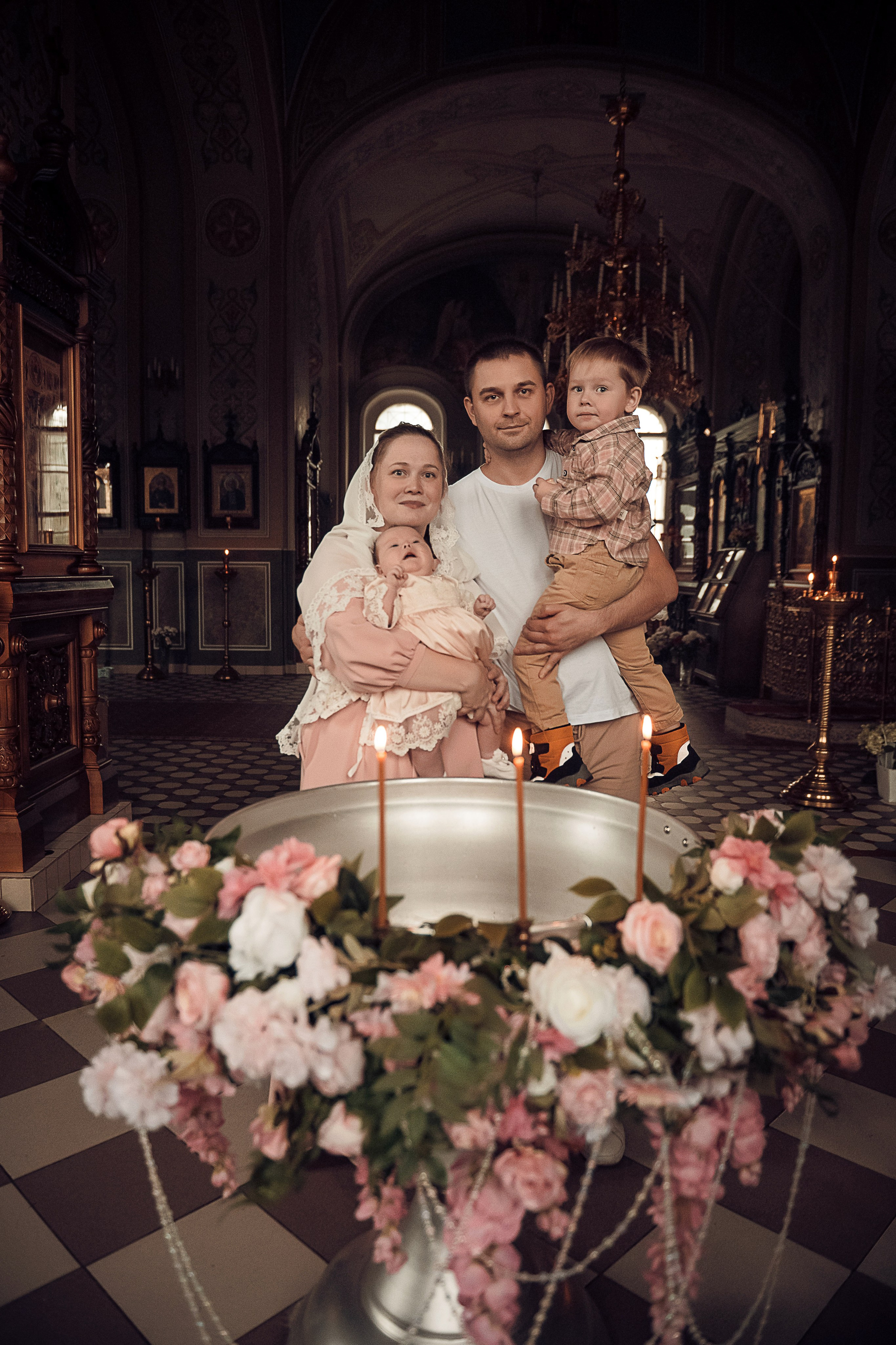 Крещение Елизаветы. Свадебный, семейный и детский фотограф в Москве и области