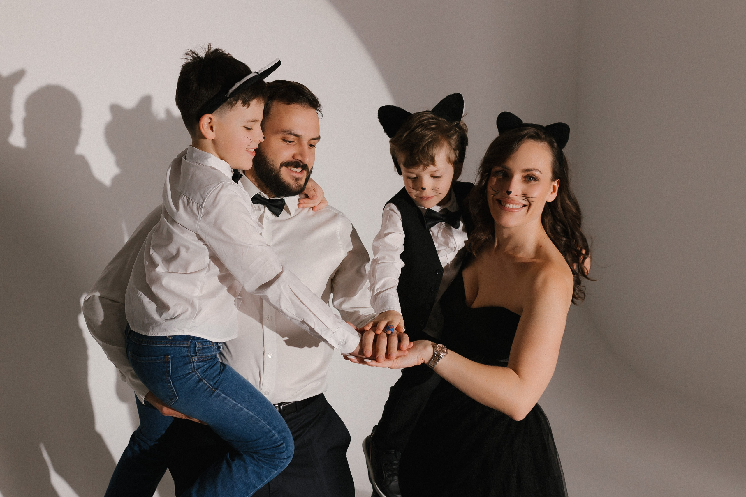 Семья котиков). Фотограф и видеограф в Мурманске, Москве Екатерина Нечаева