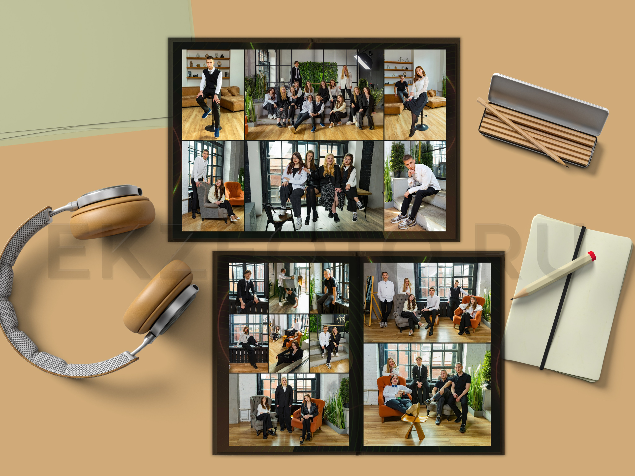 ОБЩАЯ ФОТОКНИГА С ИНДИВИДУАЛЬНОЙ ОБЛОЖКОЙ до 40 страниц. Фотограф Екатерина Зайкова в Санкт-Петербурге