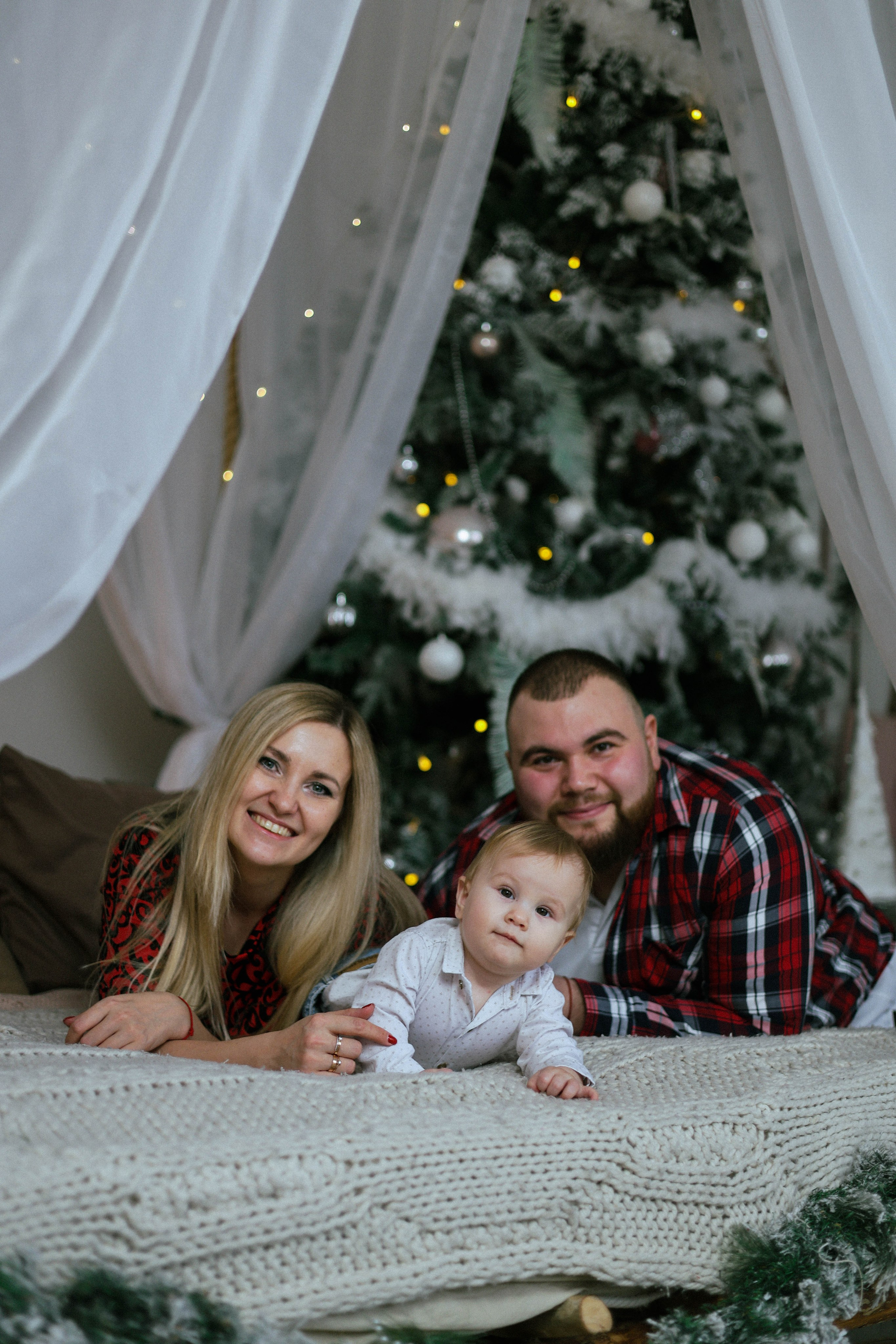 Новогодняя история «Валентина и ее семья». Фотограф в Москве Анастасия Калинина