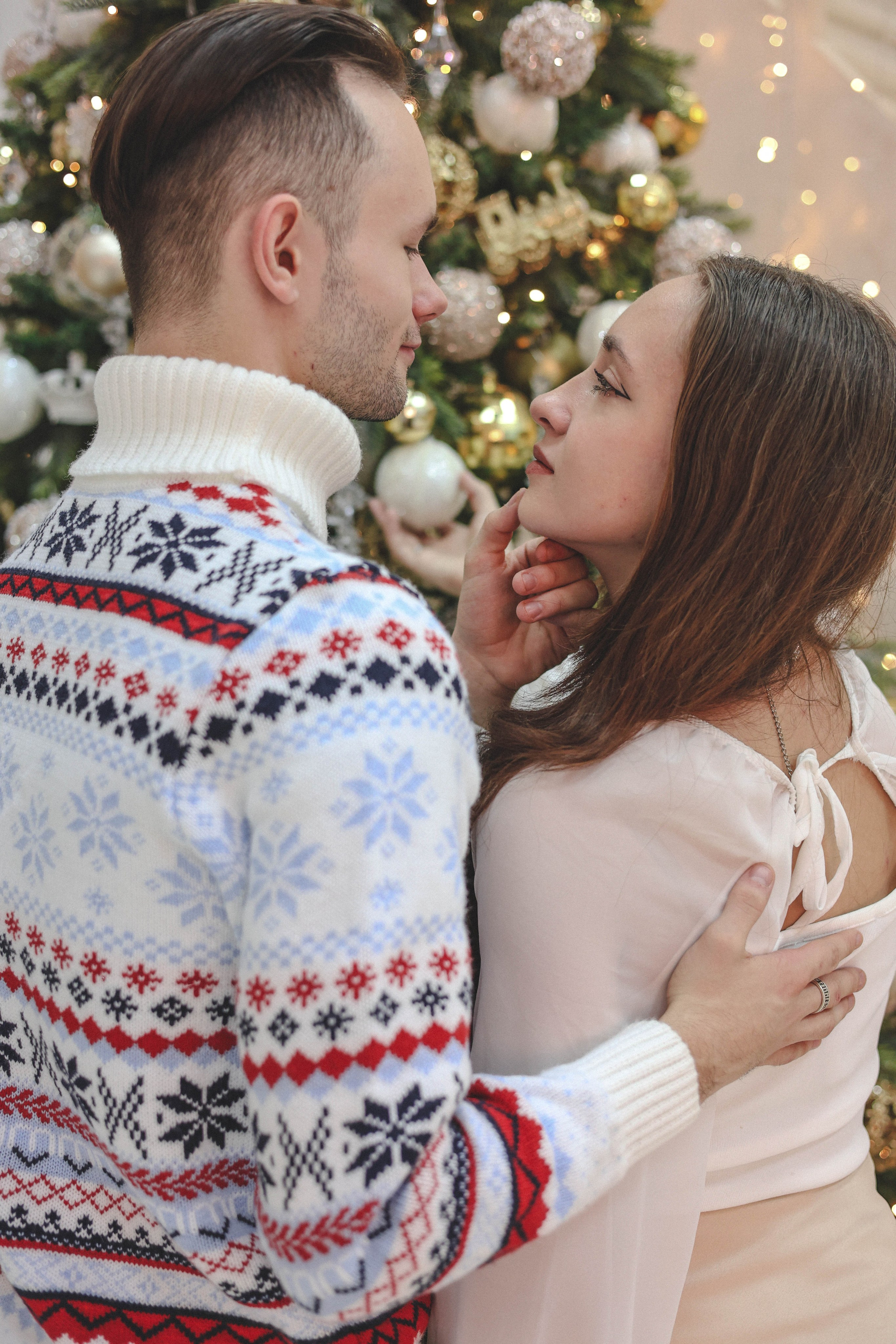 Новогодняя история «Ирина и ее семья». Фотограф в Москве Анастасия Калинина