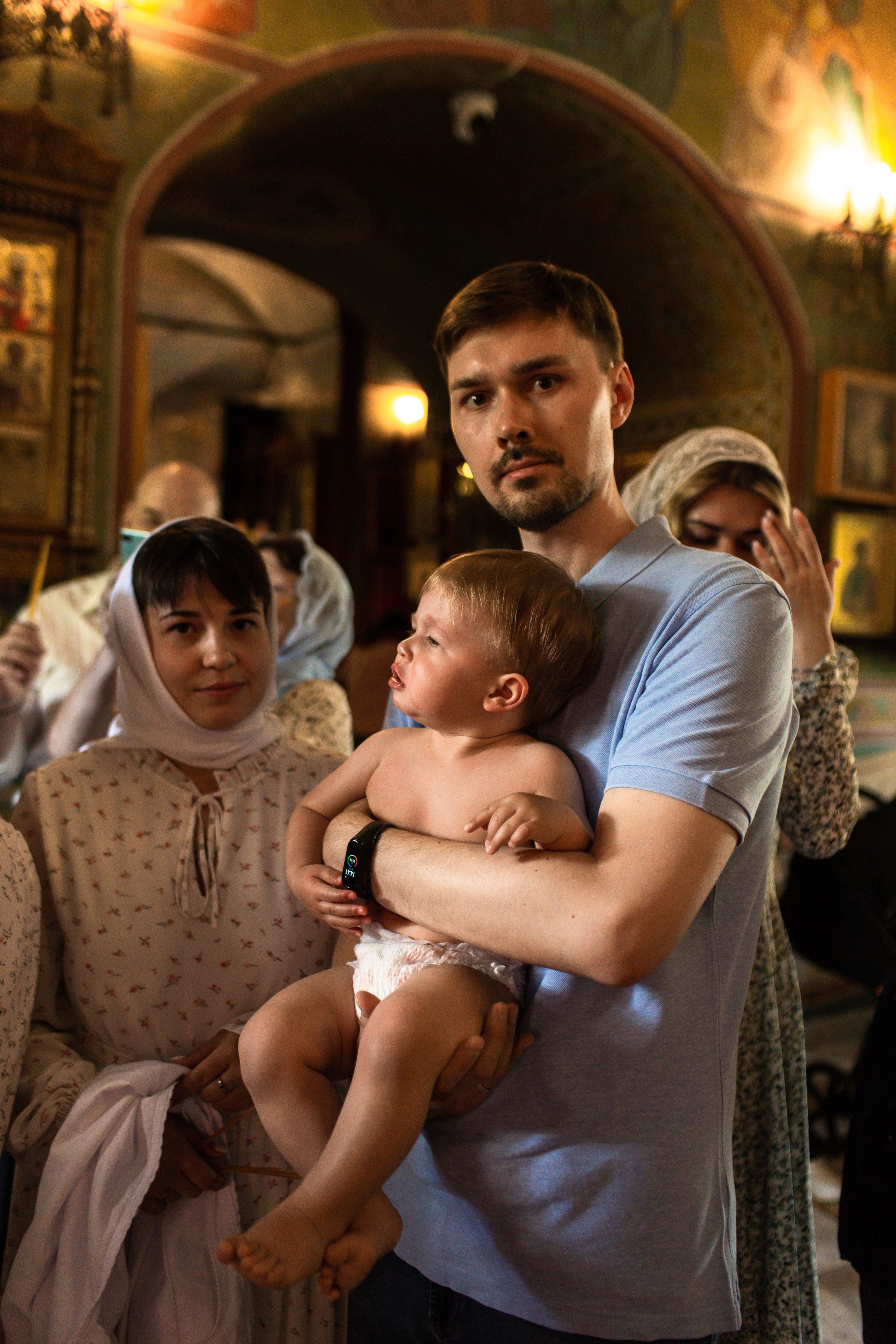 Крещение Алисы. Свадебный и Семейный фотограф в Москве Александра Вайпер