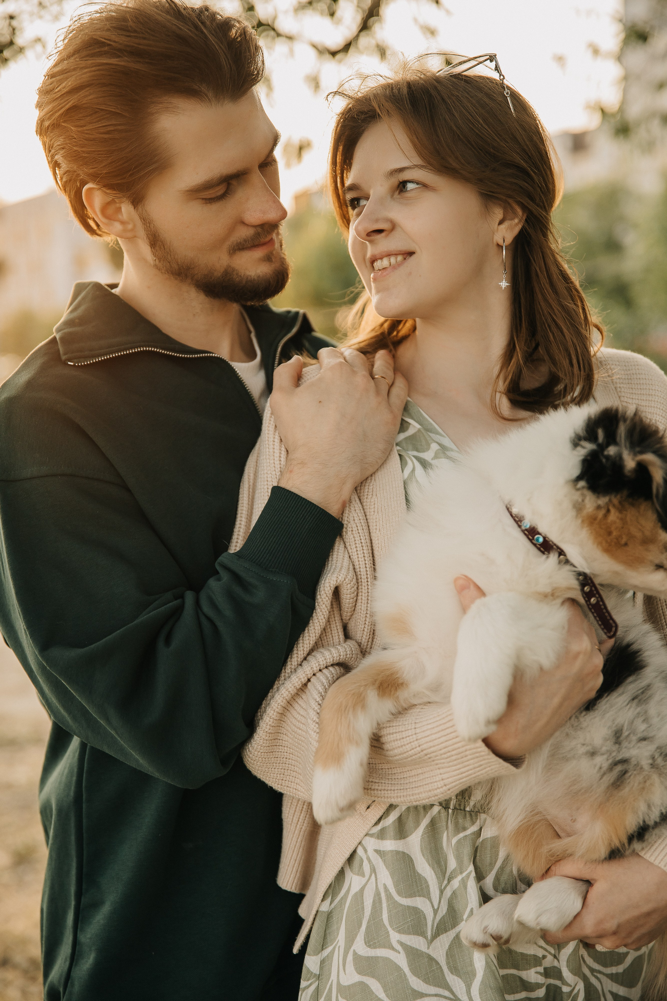 Полина, Саша и Хлоя. Семейный и свадебный фотограф в Челябинске Юлия Софьина