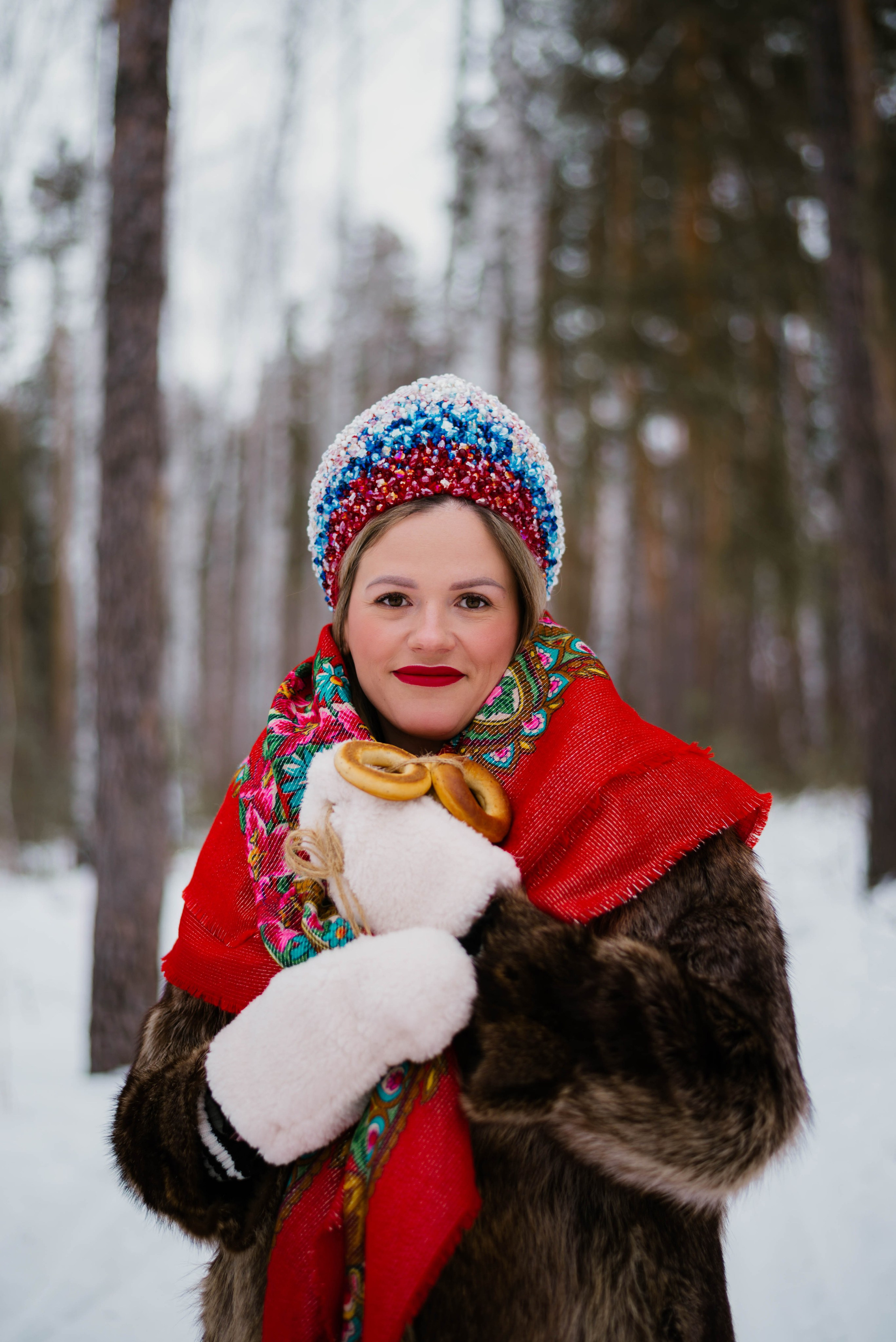 Семейная прогулочная фотосессия