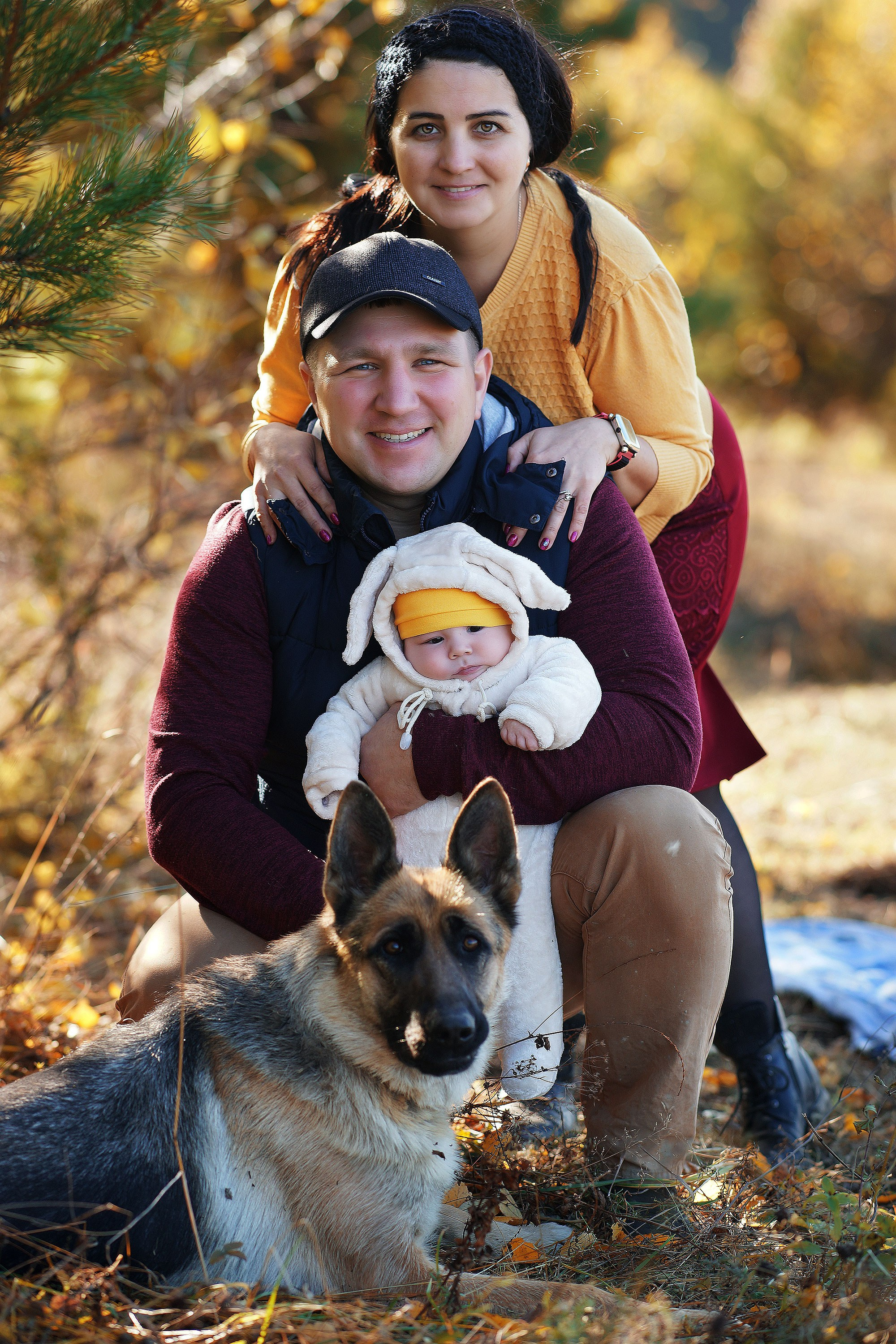 Семейная съёмка на природе. Семейный фотограф г. Новокузнецк Юлия Машникова