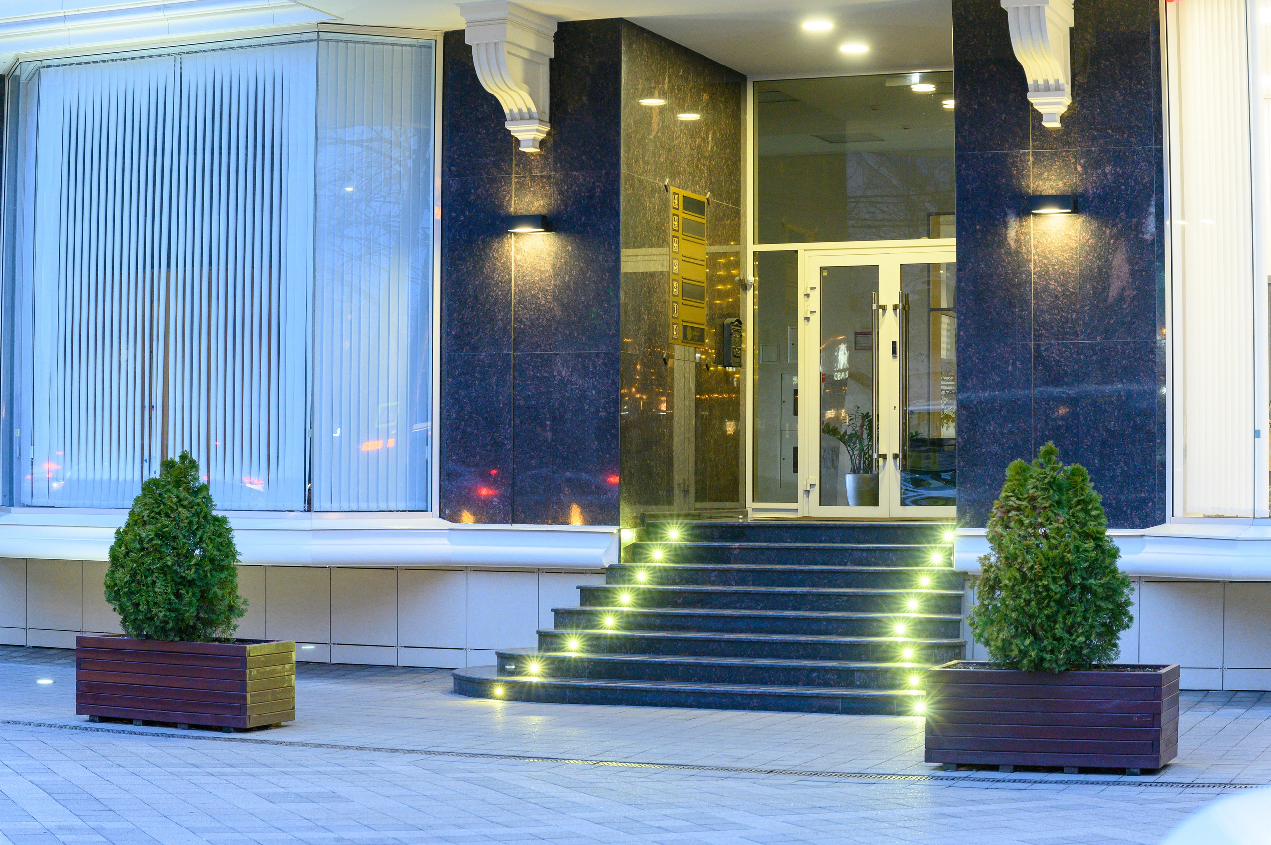 Архитектурная подсветка фасадов зданий. Вячеслав Скрипник Фотограф Краснодар