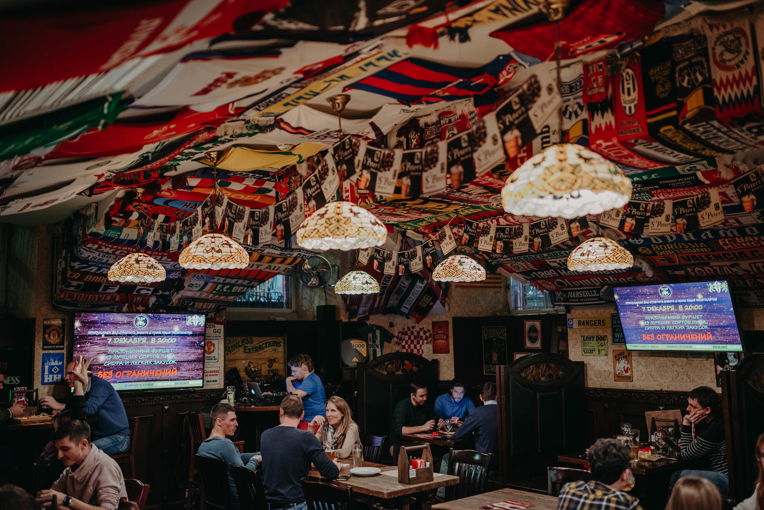 Бар St. Peters \ St. Anton PUB. Фотограф в Москве Илья Максимов