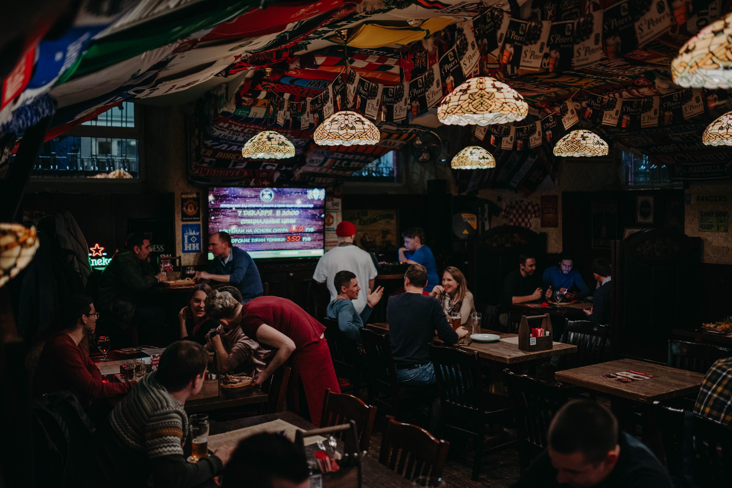 Бар St. Peters \ St. Anton PUB. Фотограф в Москве Илья Максимов