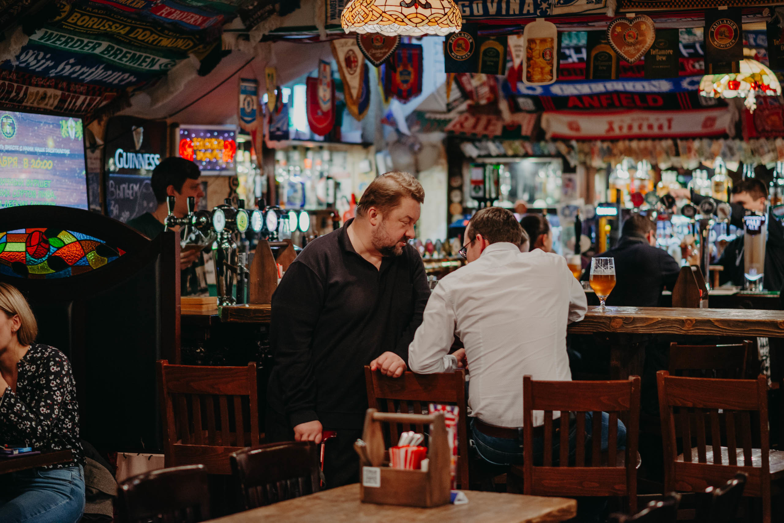 Бар St. Peters \ St. Anton PUB. Фотограф в Москве Илья Максимов