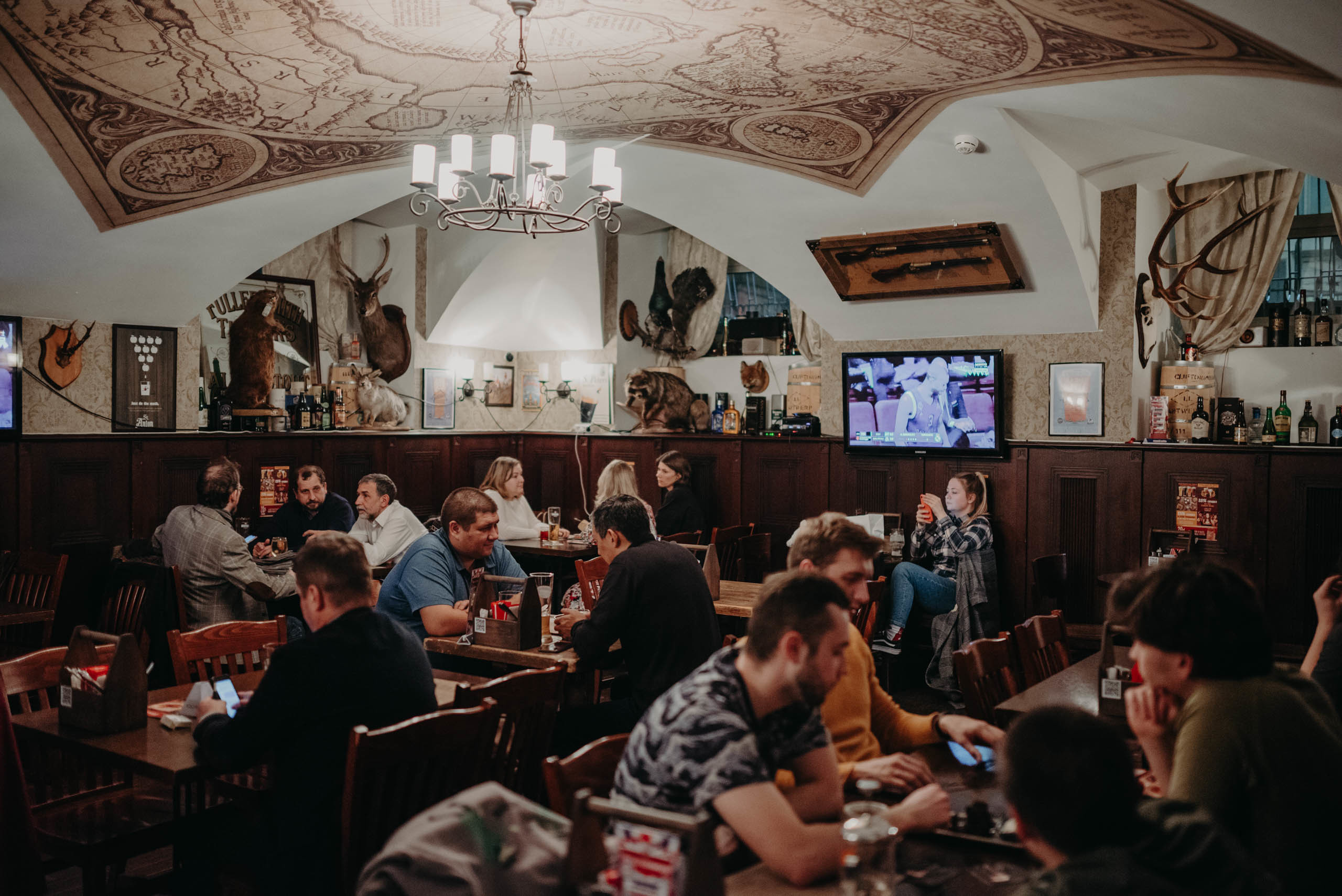 Бар St. Peters \ St. Anton PUB. Фотограф в Москве Илья Максимов