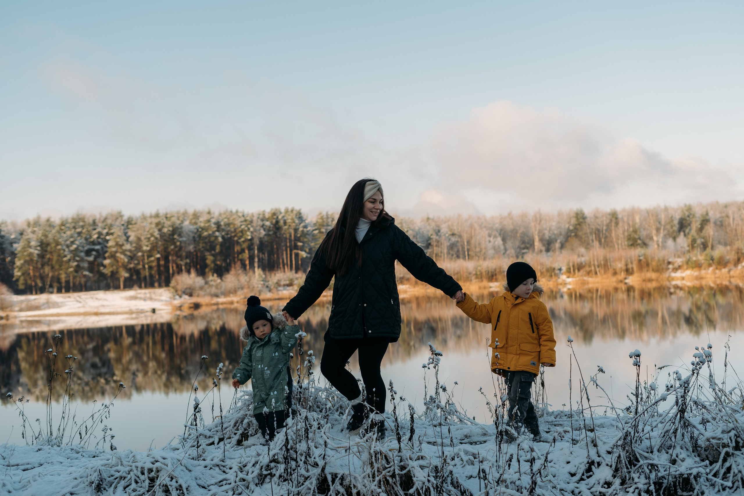 Первый день зимы. Детский и семейный фотограф в Ногинске Елизавета Гончар