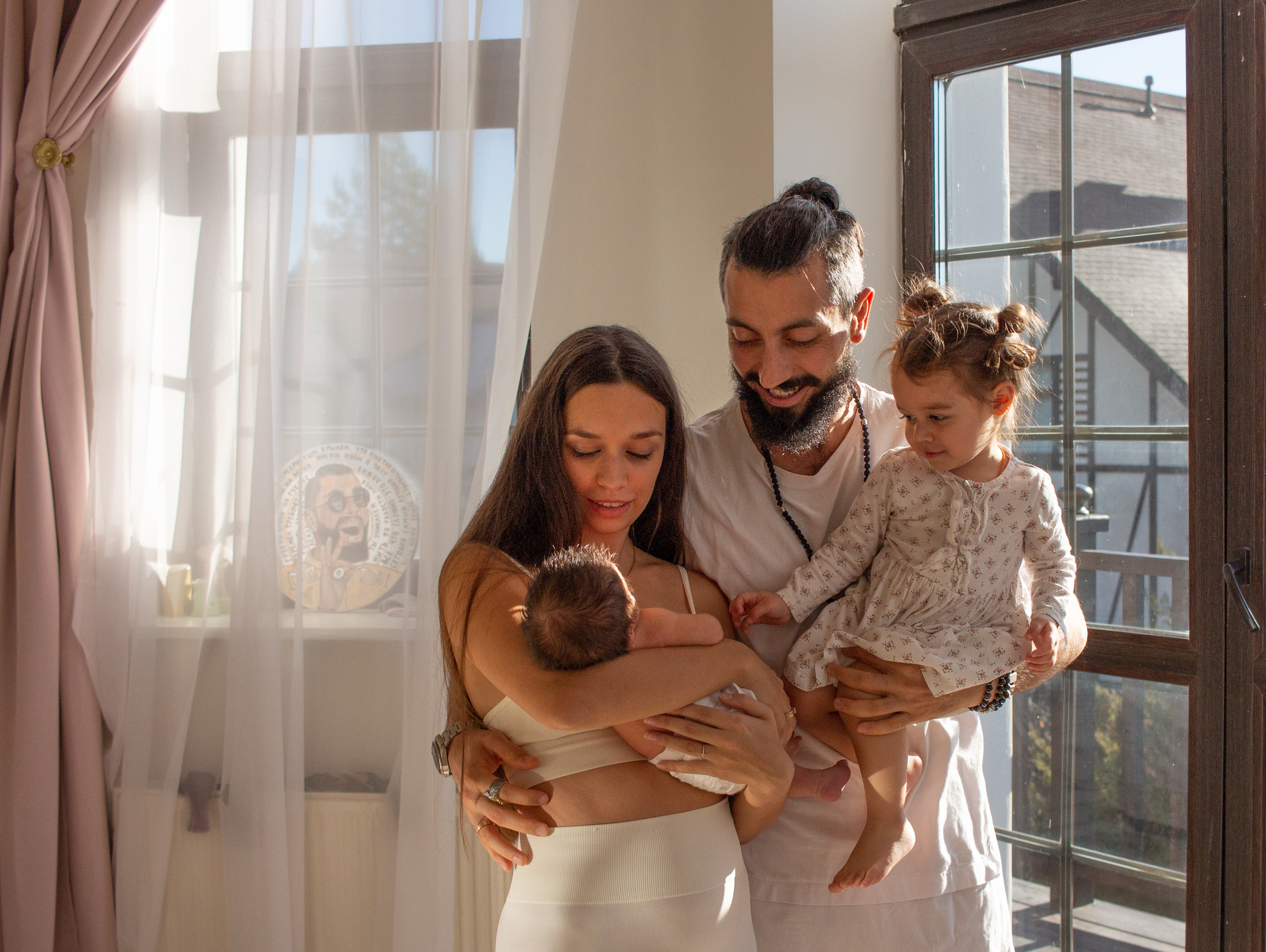 Семейная съемка + new born