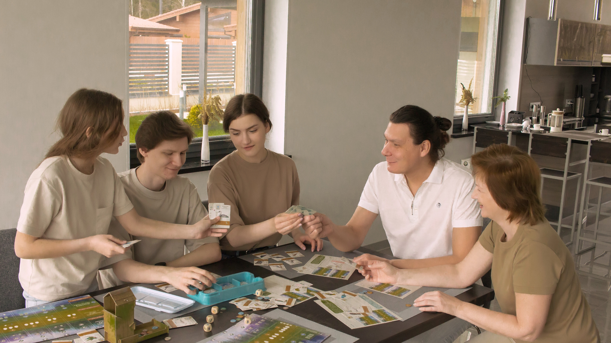 Семья вместе