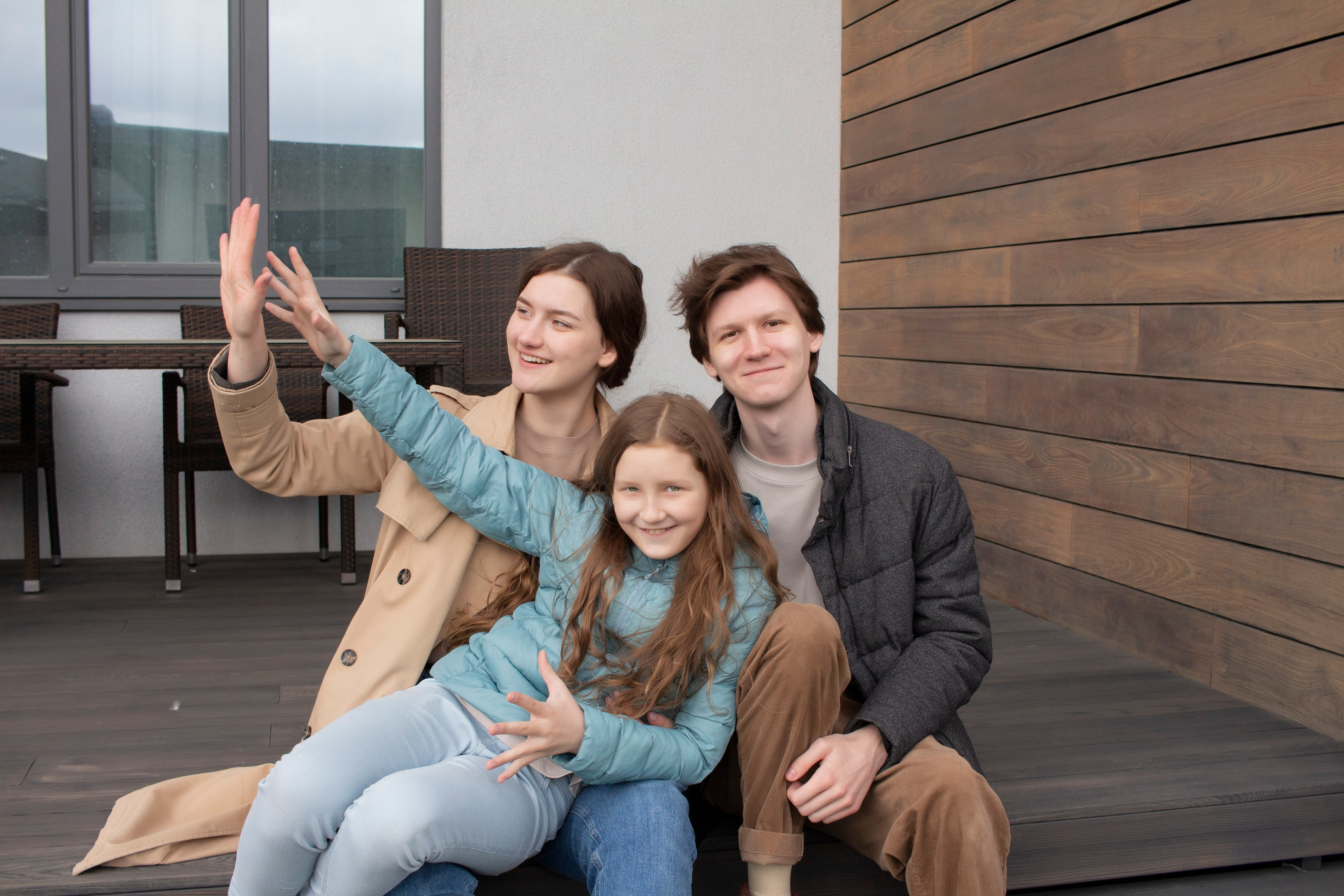 Семья вместе