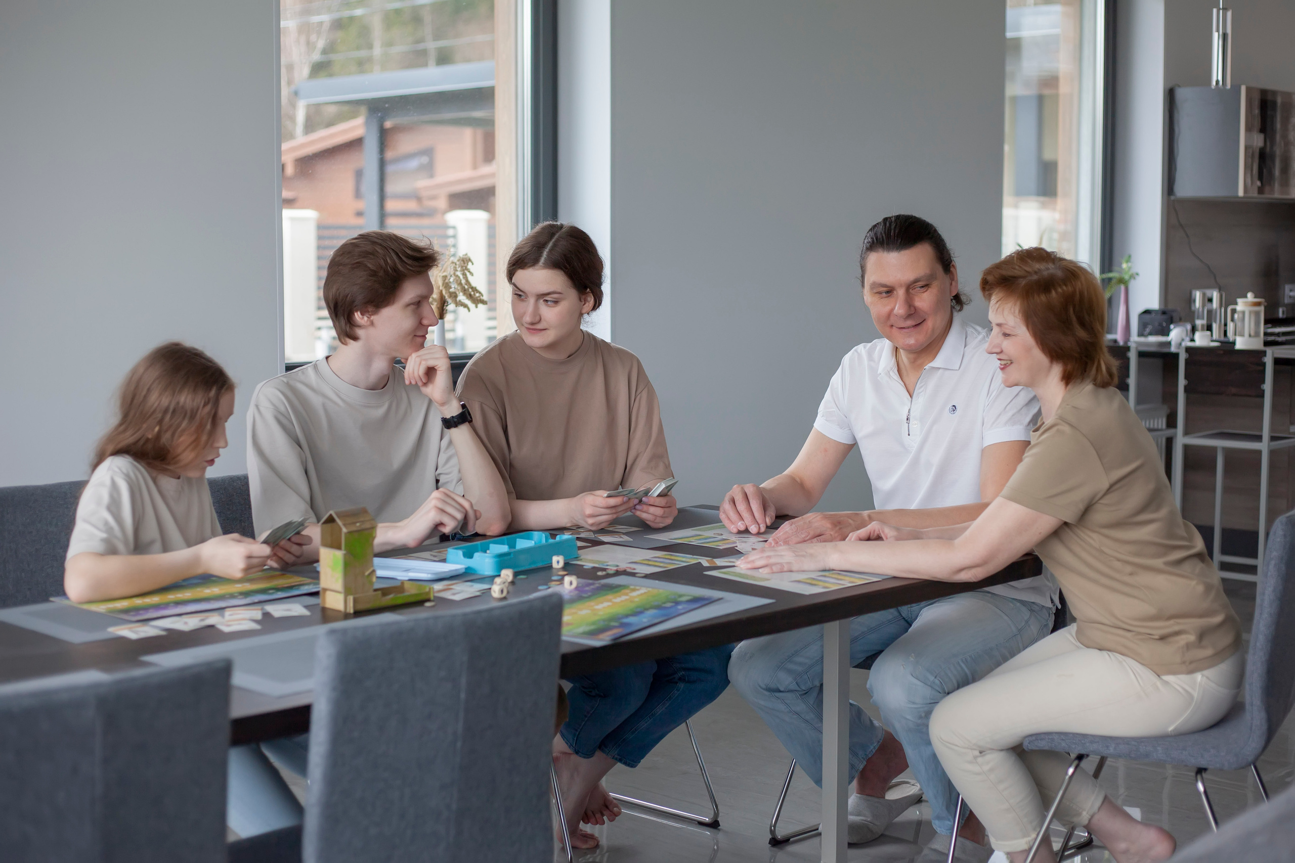 Семья вместе