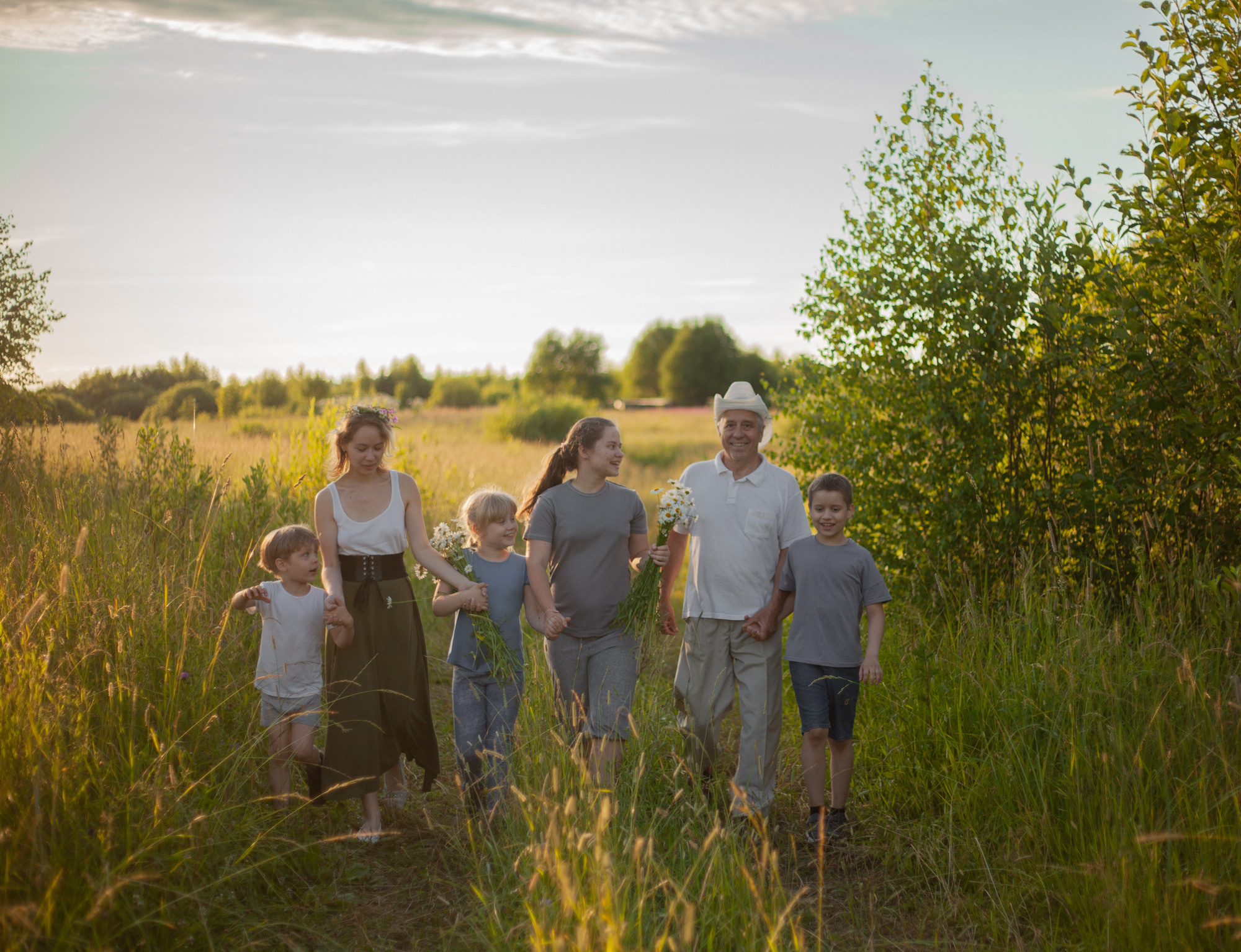 Большая семейная съёмка