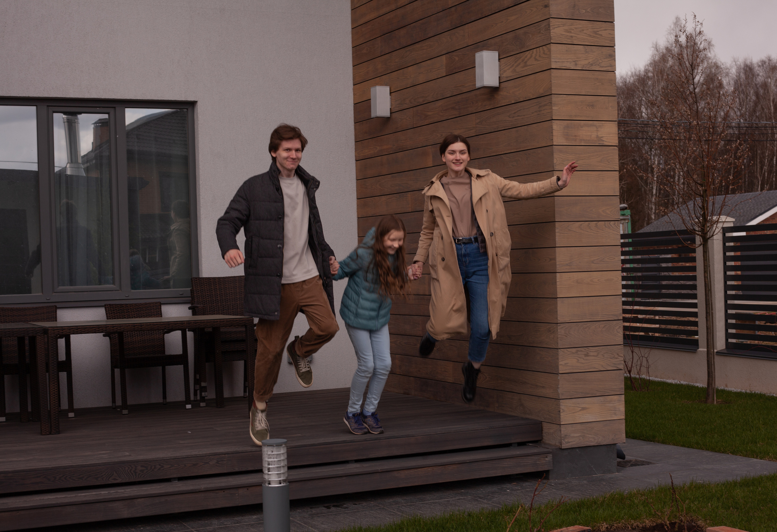 Семья вместе