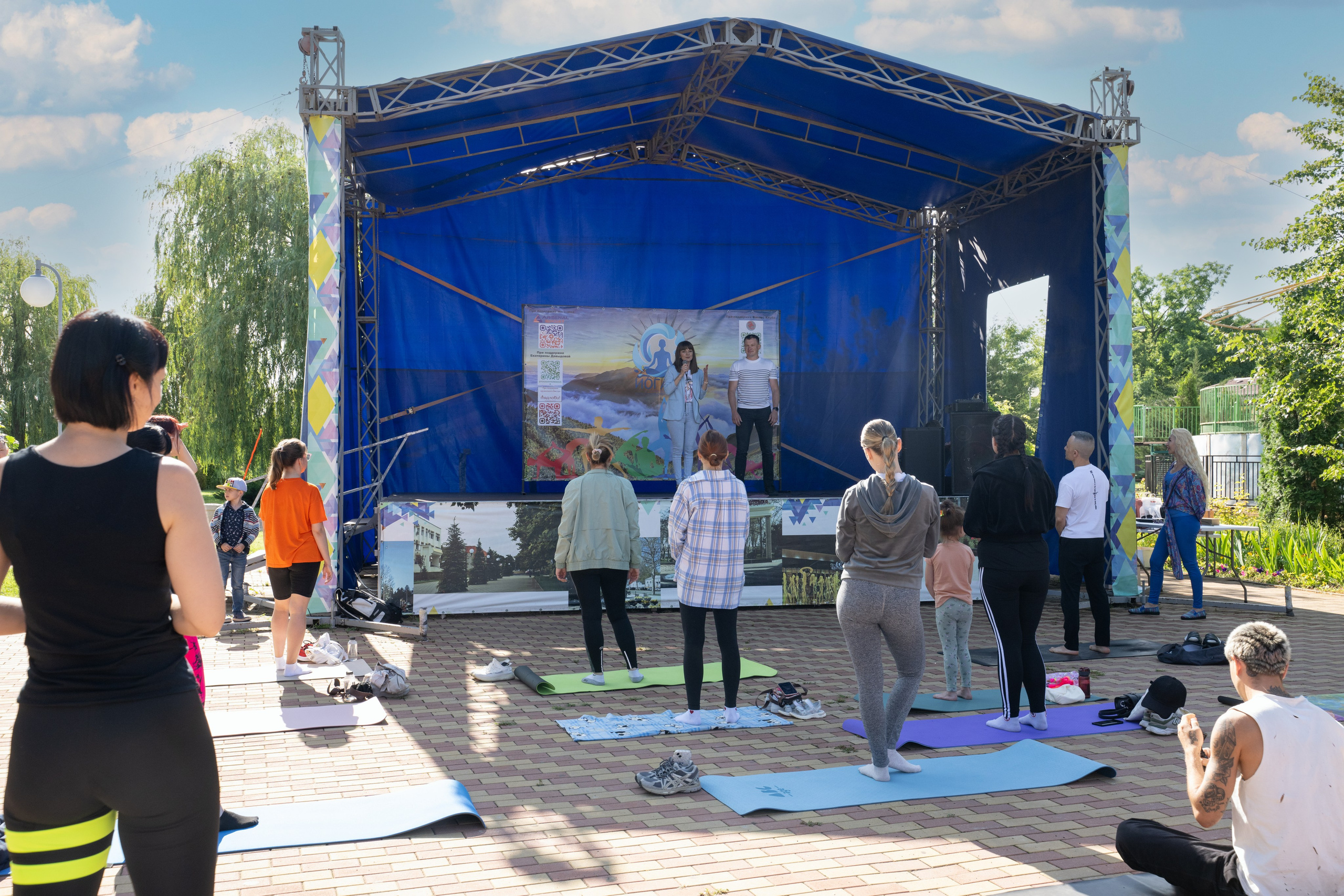 Фестиваль йоги в г. Кореновске. Главная