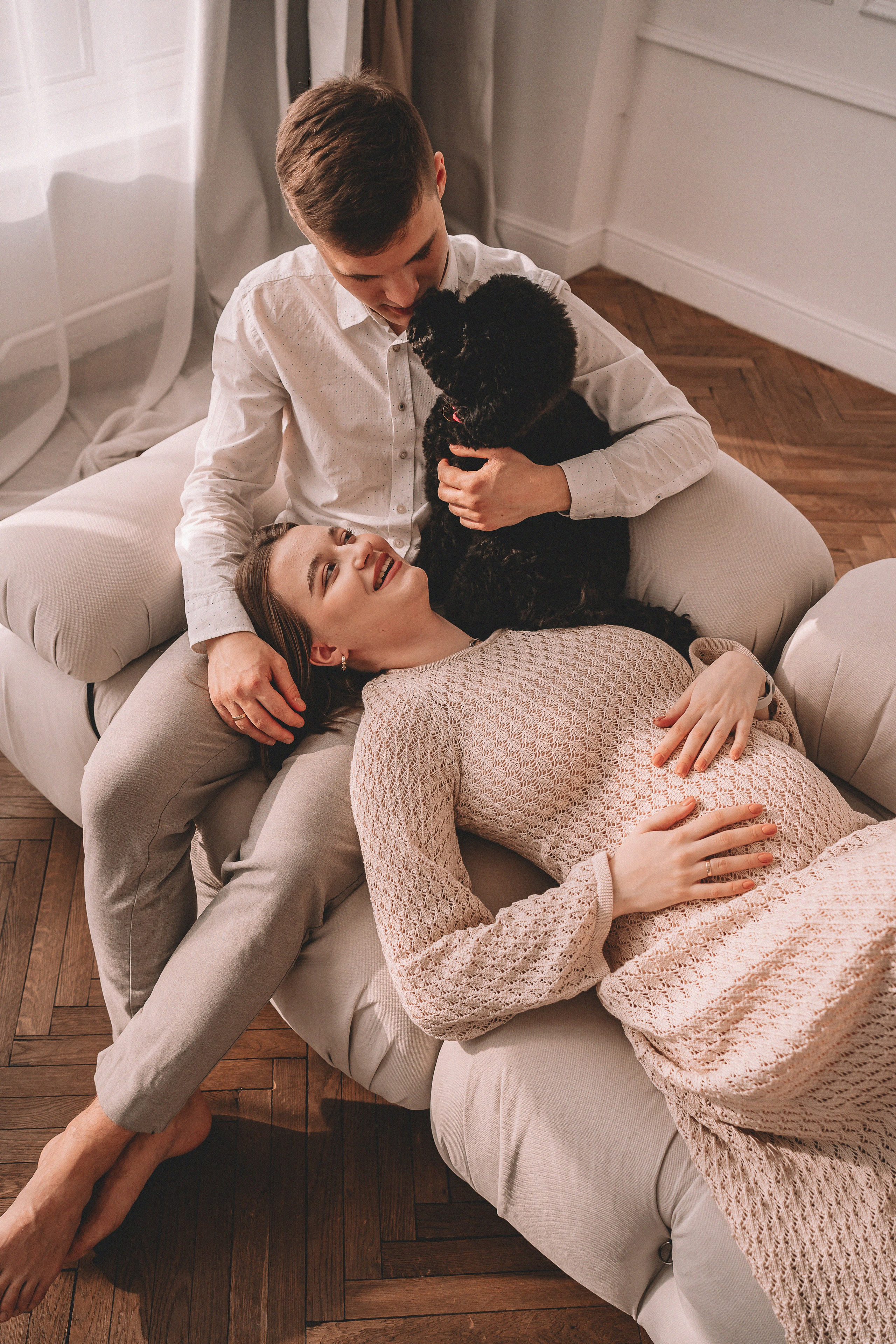 Тата, Юра и Юта. Семейный и анималист  фотограф Александра Потатуева