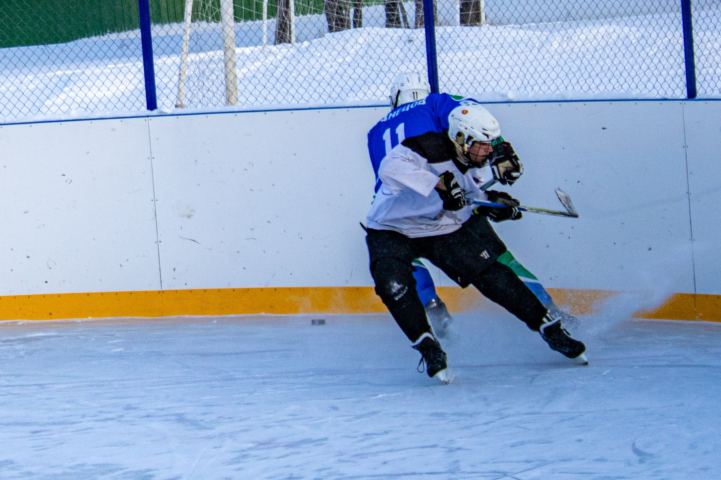 Хоккей г.п Атиг-г.п Дружинино