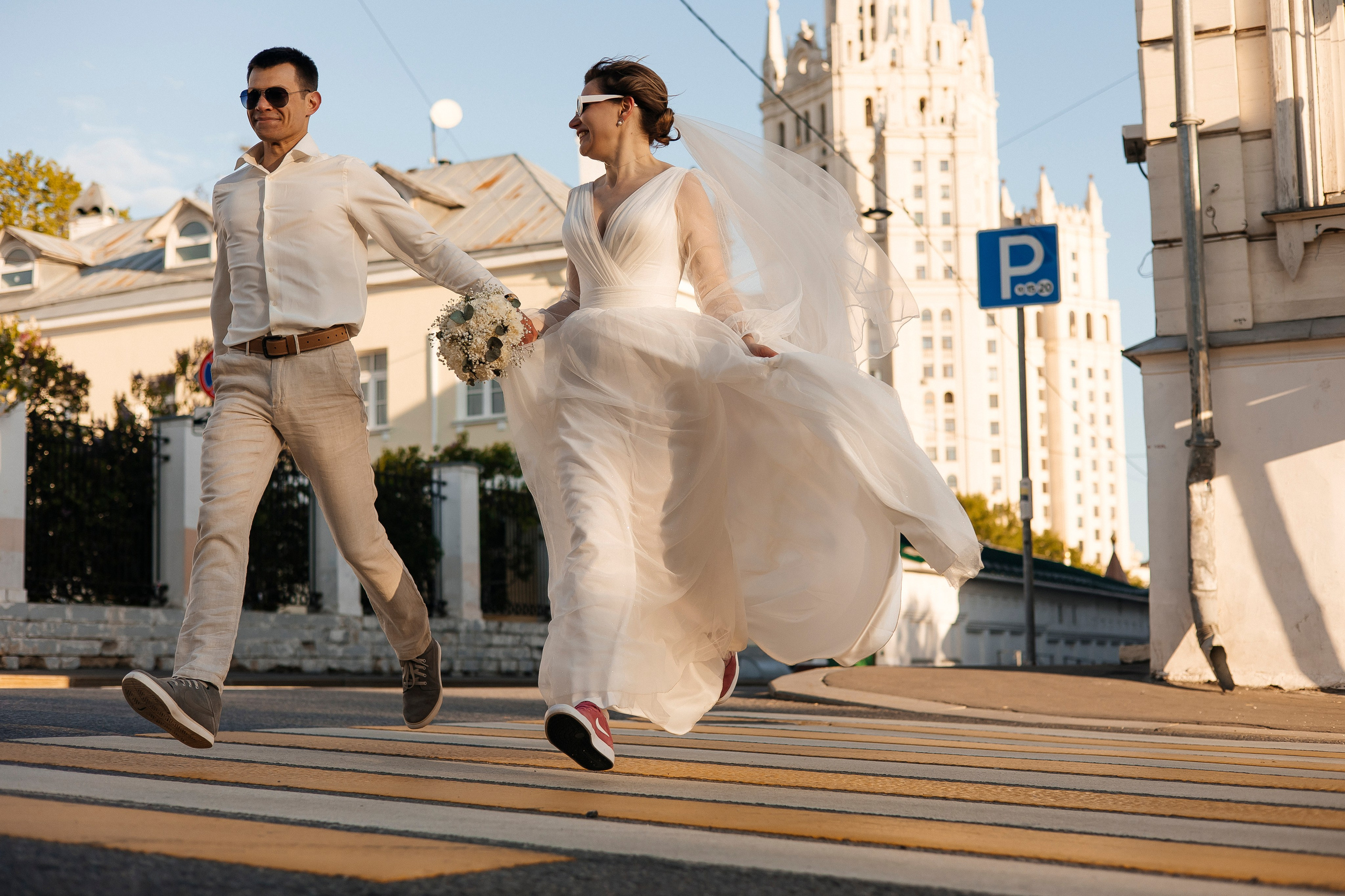 Серафима и Федор (на рассвете). Фотограф в Москве Екатерина Потапова