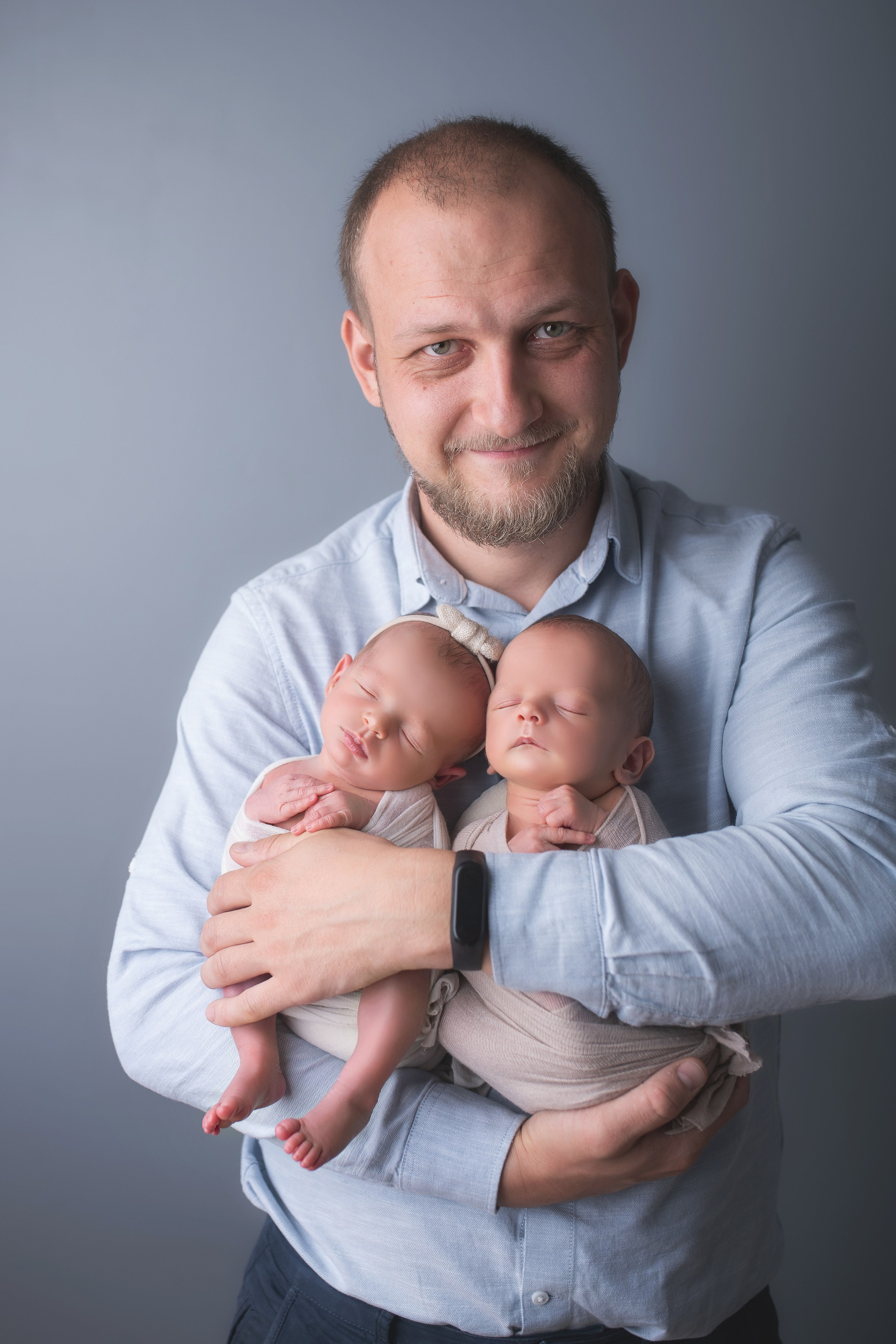 Двойня. Кобякова Мария. Фотограф новорождённых и детей до года город ИРКУТСК