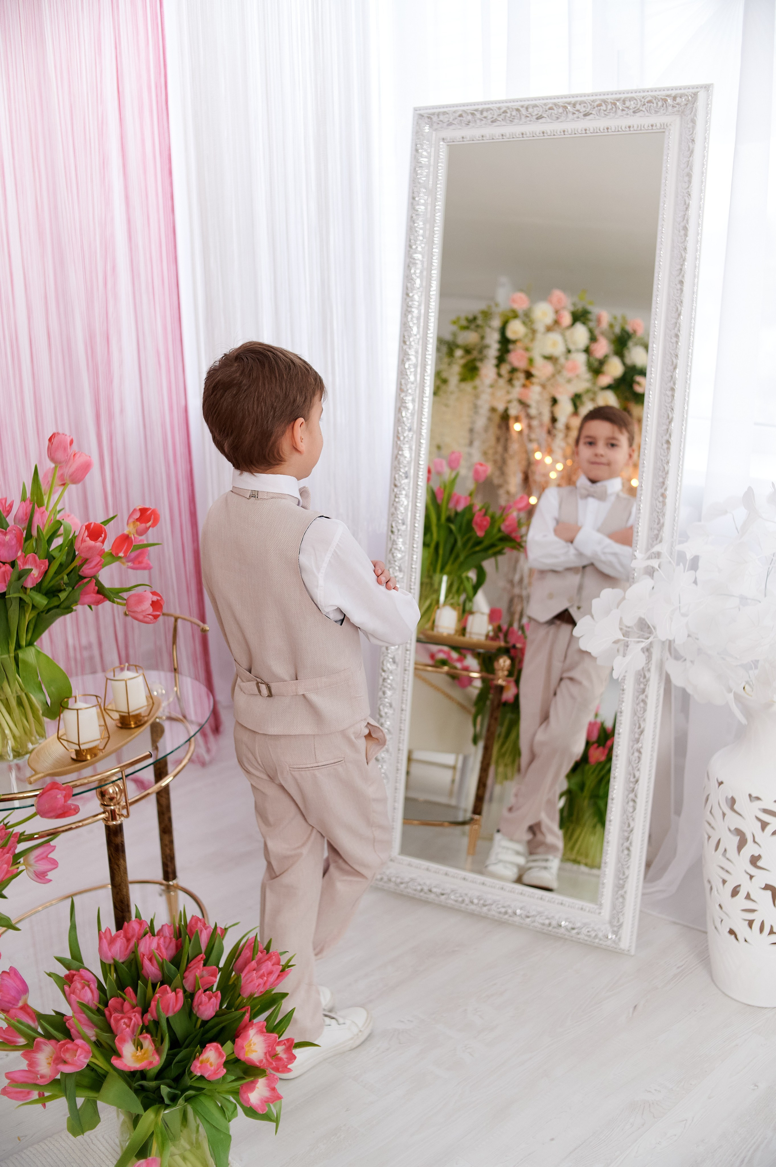 Розовые тюльпаны. Семейный и детский фотограф в г. Ногинске Ангелина Хасанова