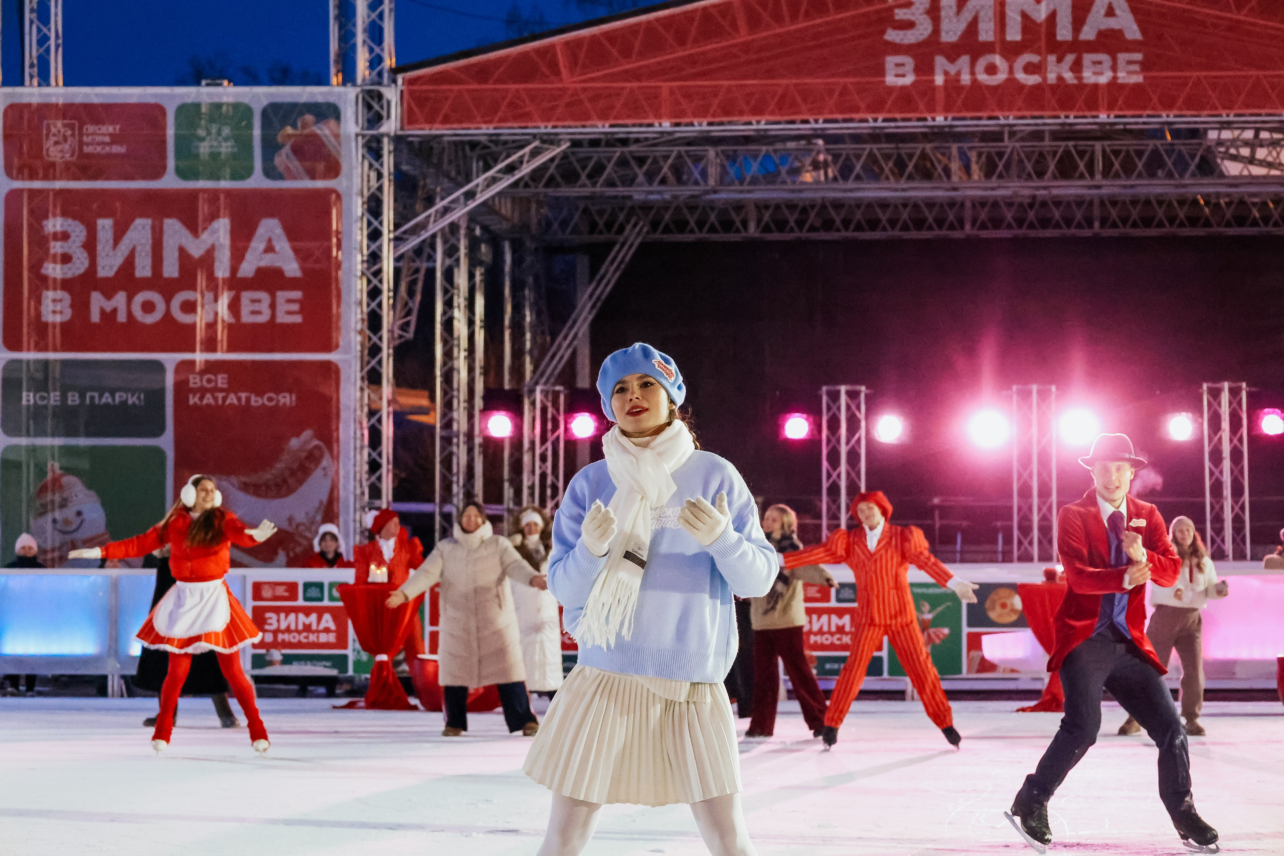 Ледовое шоу Сокольники Московское Чаепитие. Фотограф и видеограф Анна Домашенко