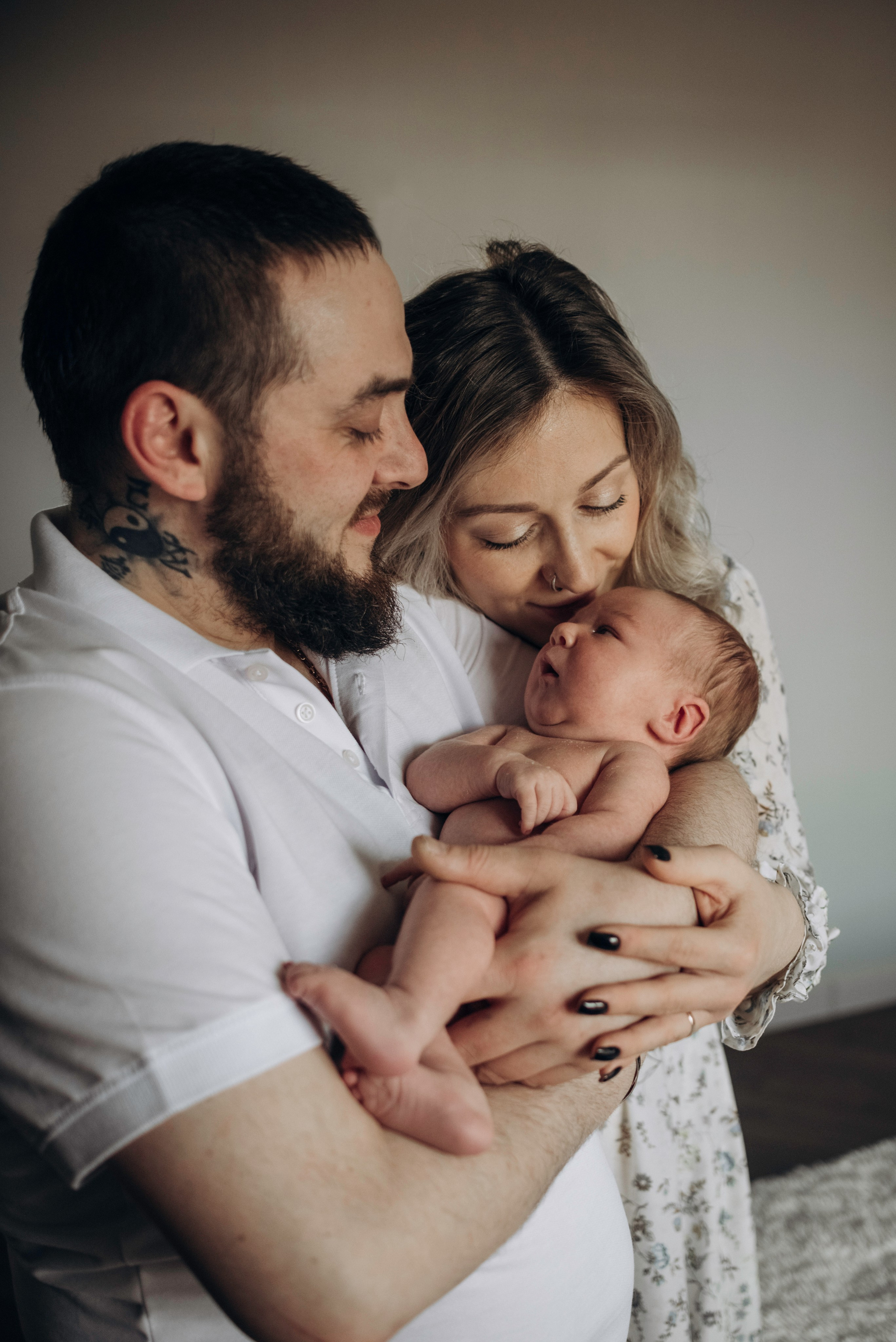 Большое маленькое чудо. Домашняя съемка новорожденного. Семейный фотограф в Железнодорожном Масаева Елена