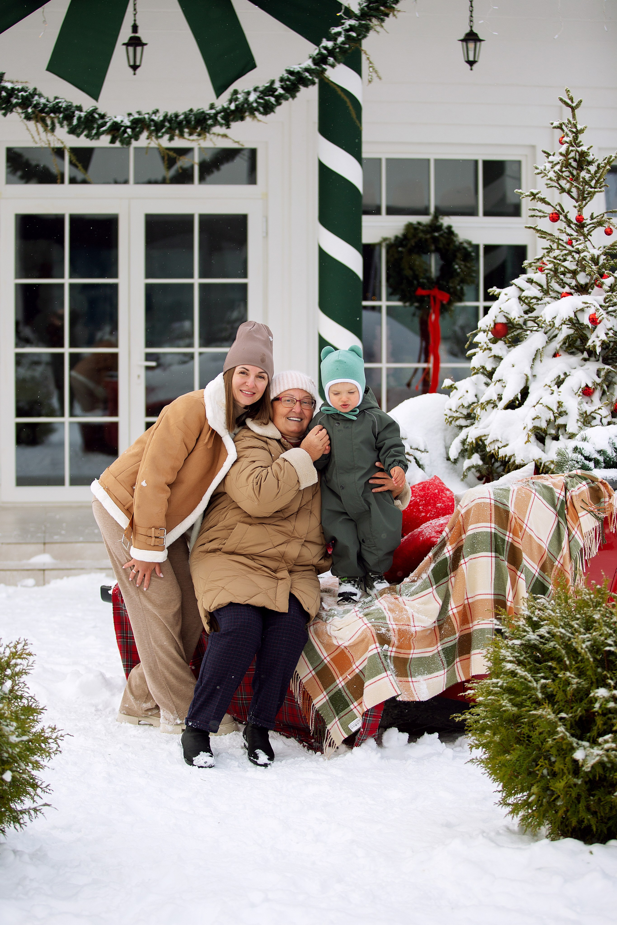 РОМА новогодняя фотосессия. Фотограф новорожденных Оксана Полевская