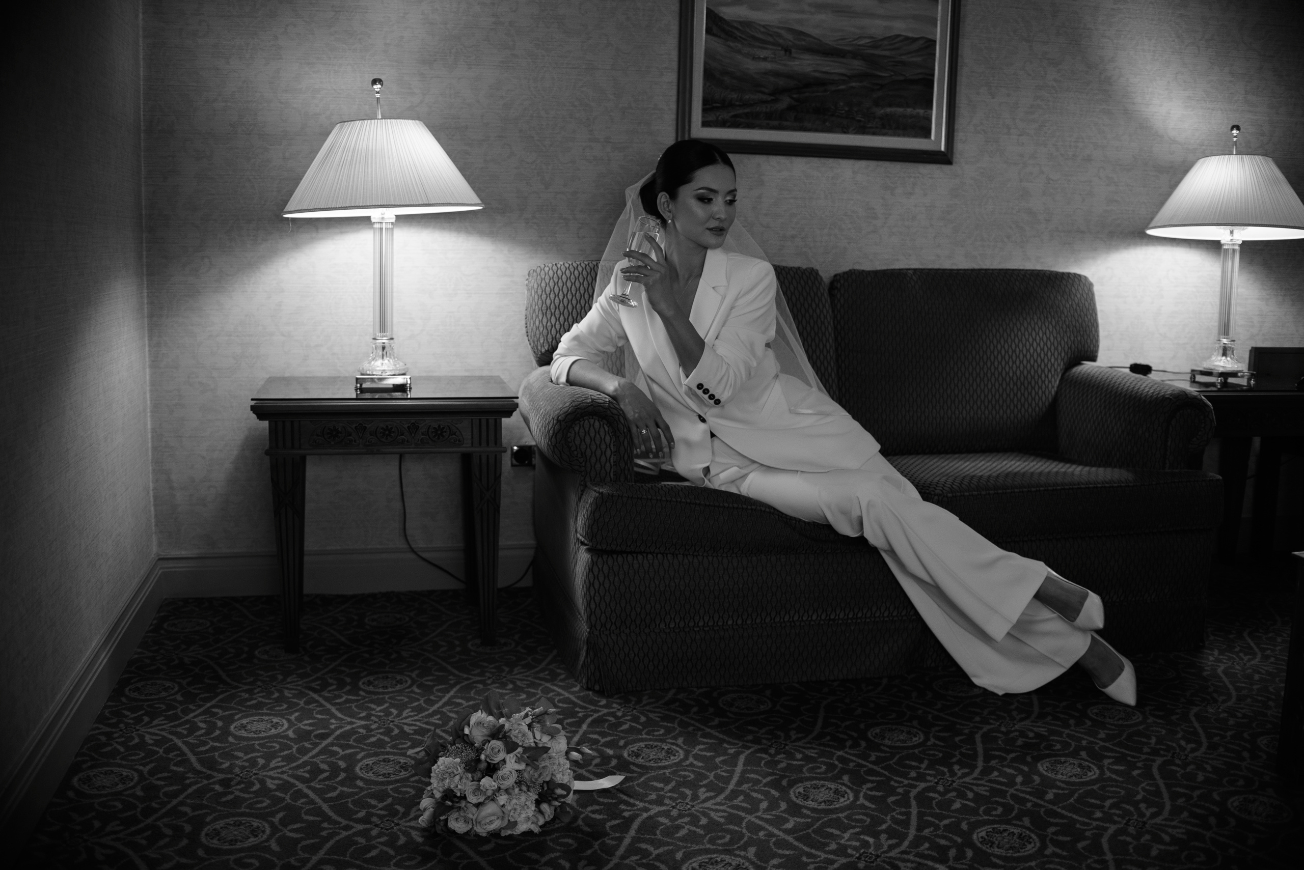 Свадьба в монохроме. Фотограф в Алматы Новгородская Мария