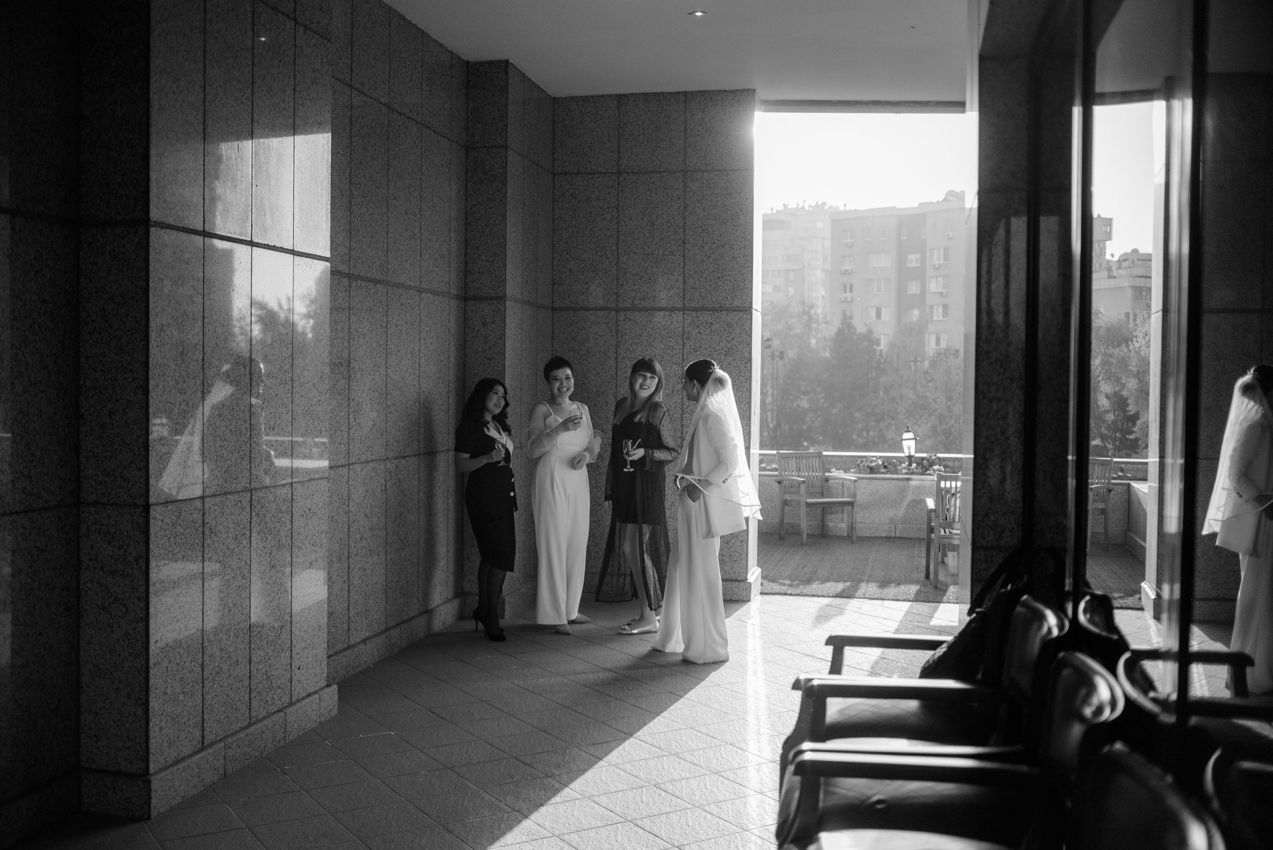 Свадьба в монохроме. Фотограф в Алматы Новгородская Мария