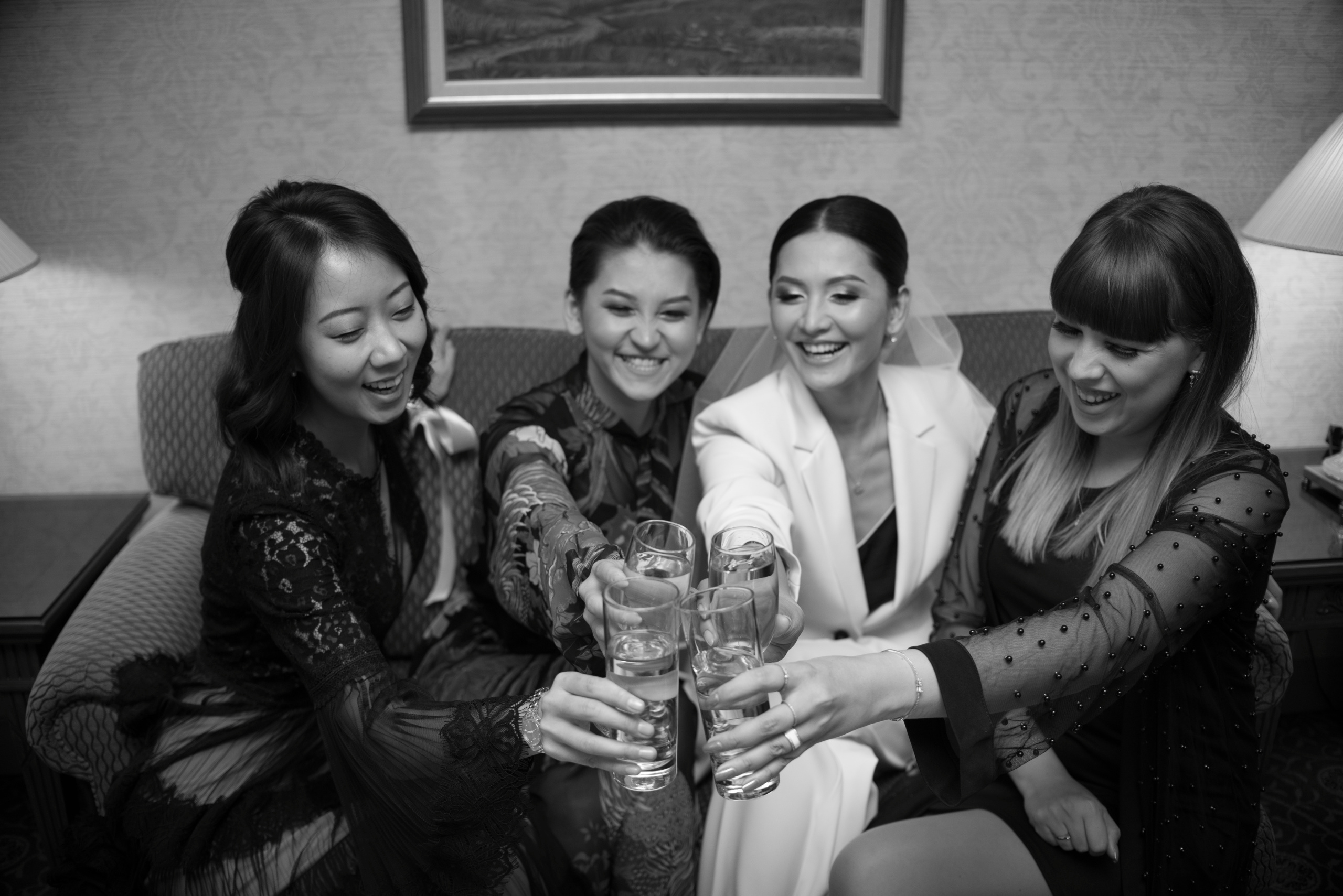 Свадьба в монохроме. Фотограф в Алматы Новгородская Мария