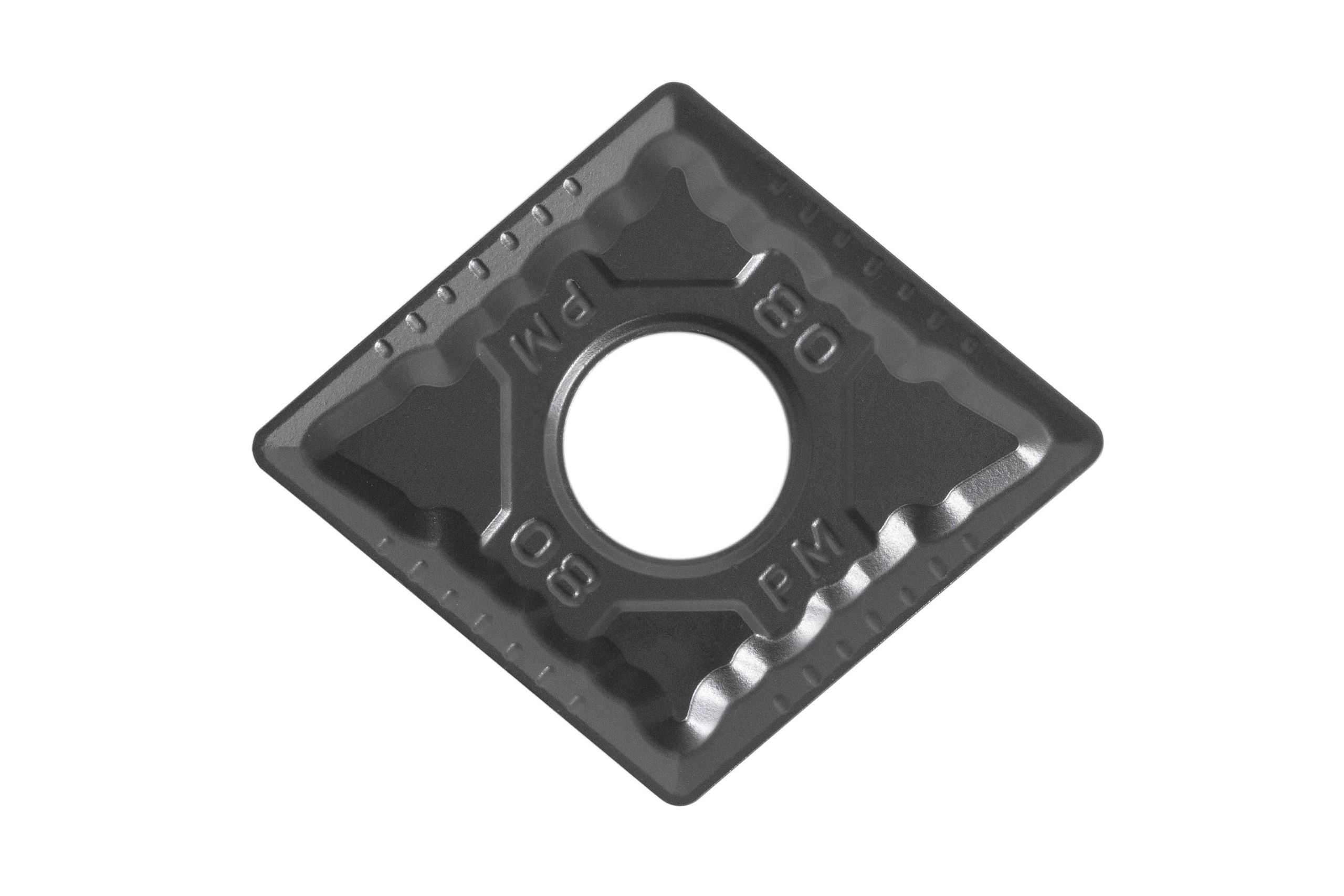 Съёмка ромбической пластины для токарной обработки