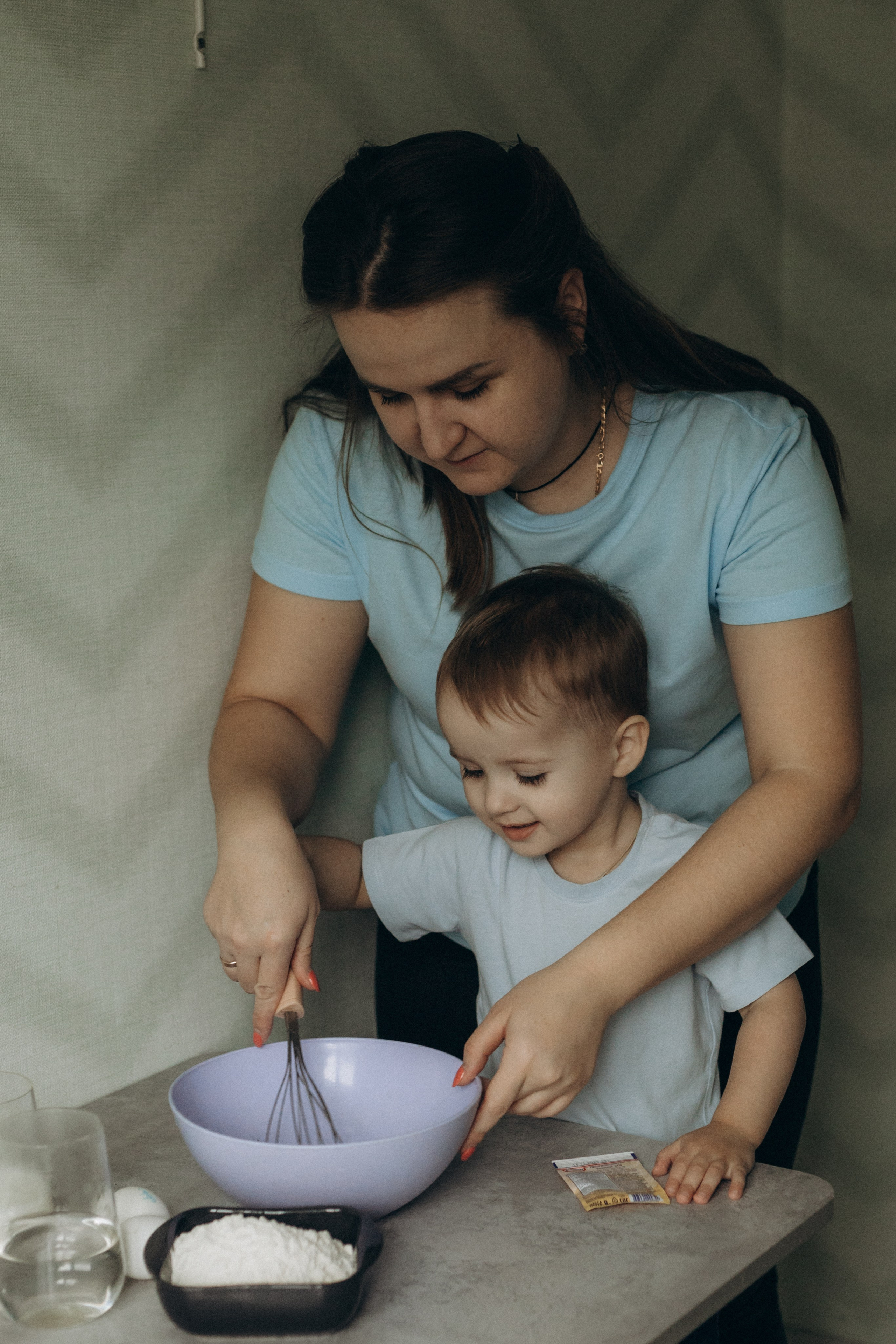 Домашняя съемка с блинами. Семейный фотограф в Ростове-на-Дону Безкишкина Татьяна