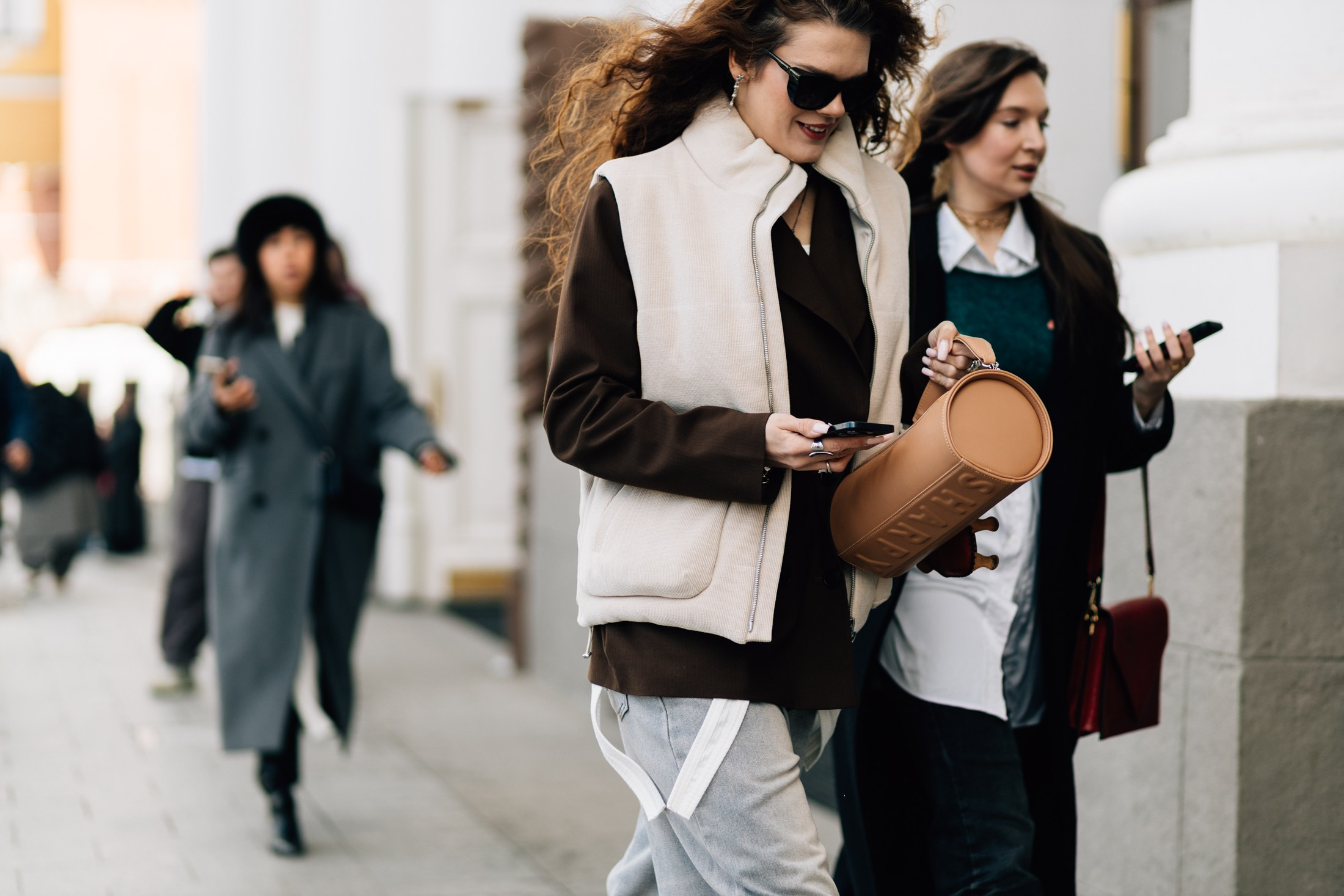 Moscow Fashion Week Streetstyle Day 4. Shami Pezhonov Photography