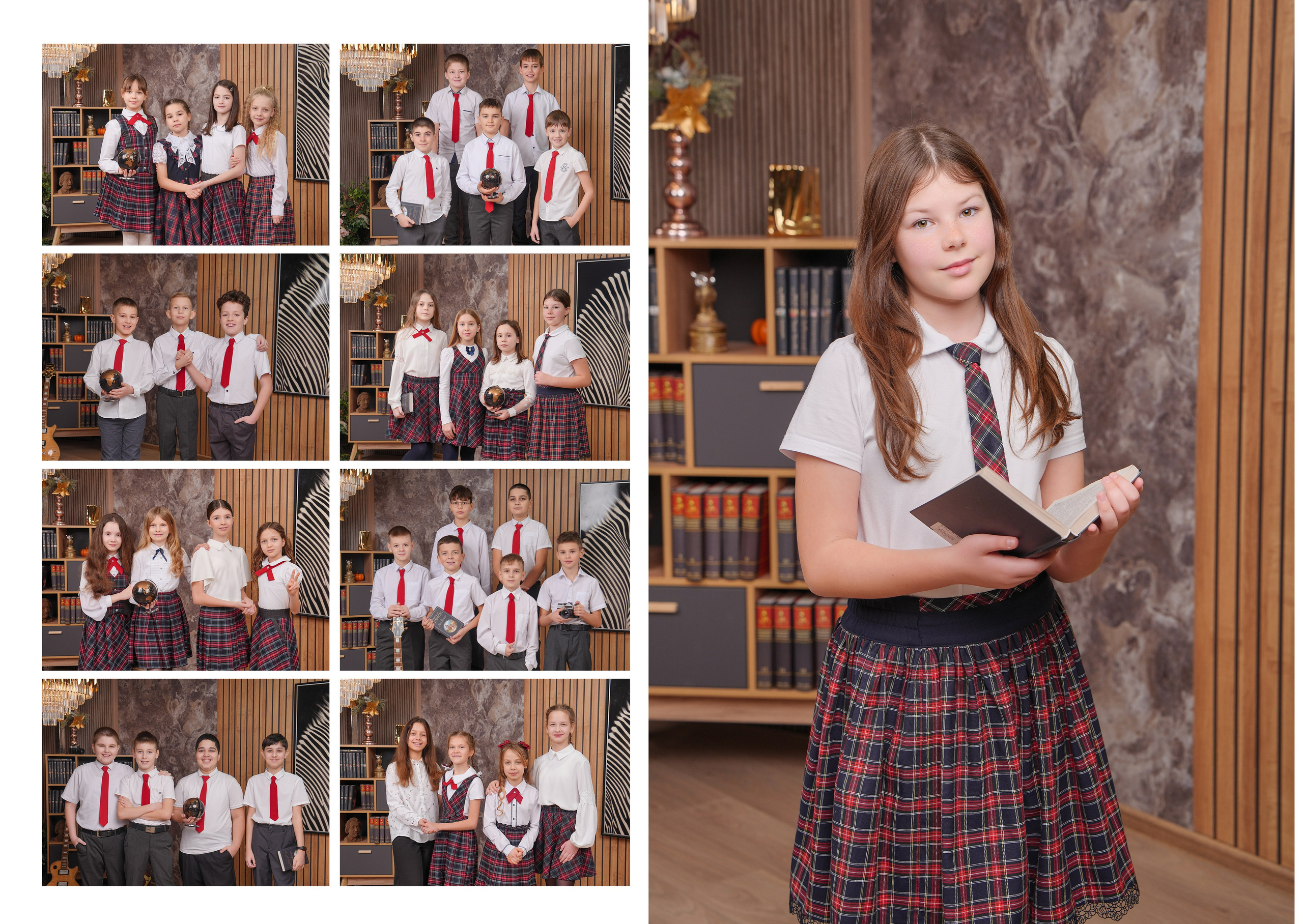 ШКОЛА 99 — 4 «Д» класс. Красивый выпускной альбом в Краснодаре