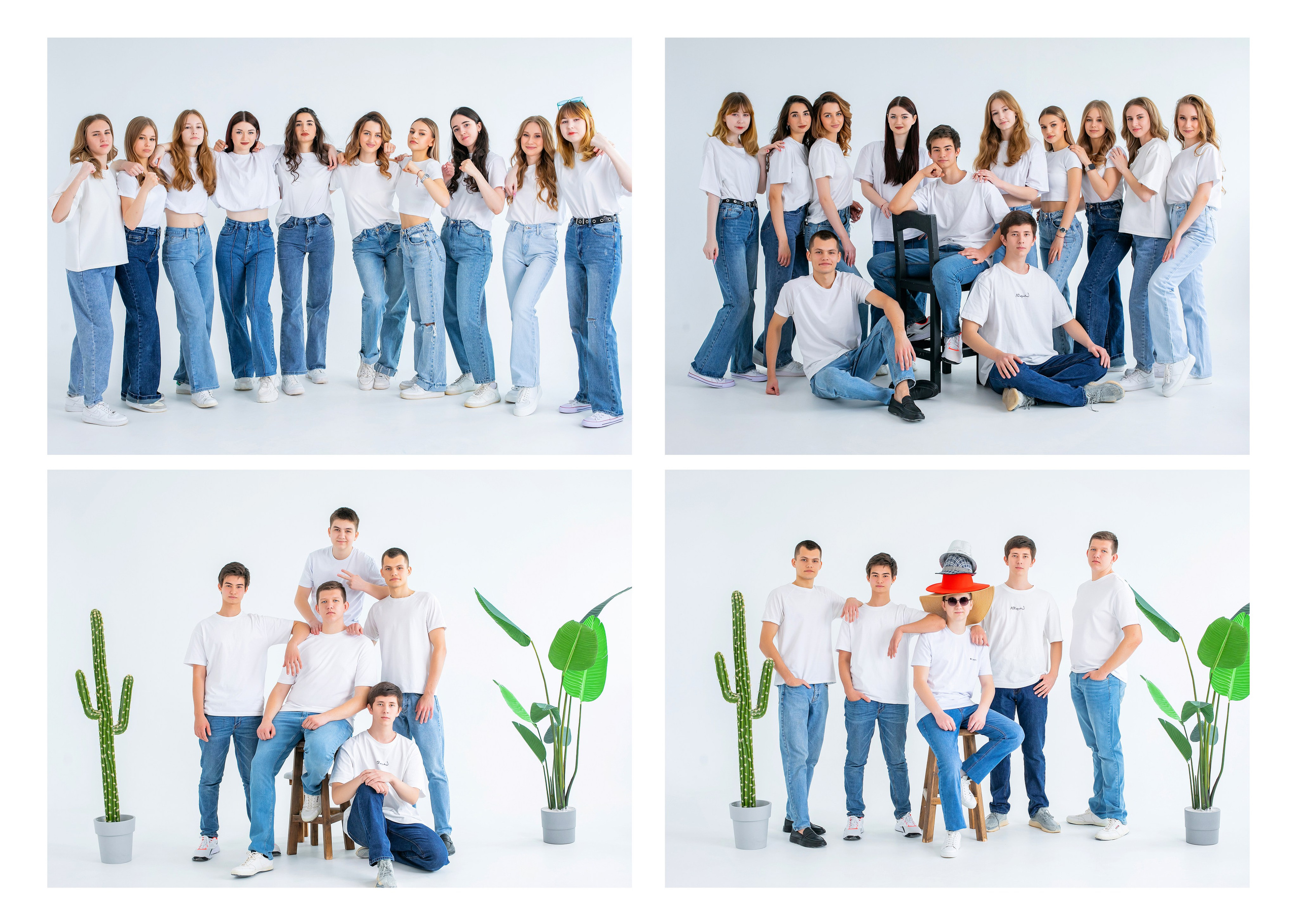 Альбом 10 разворотов. Выпускные фотокниги