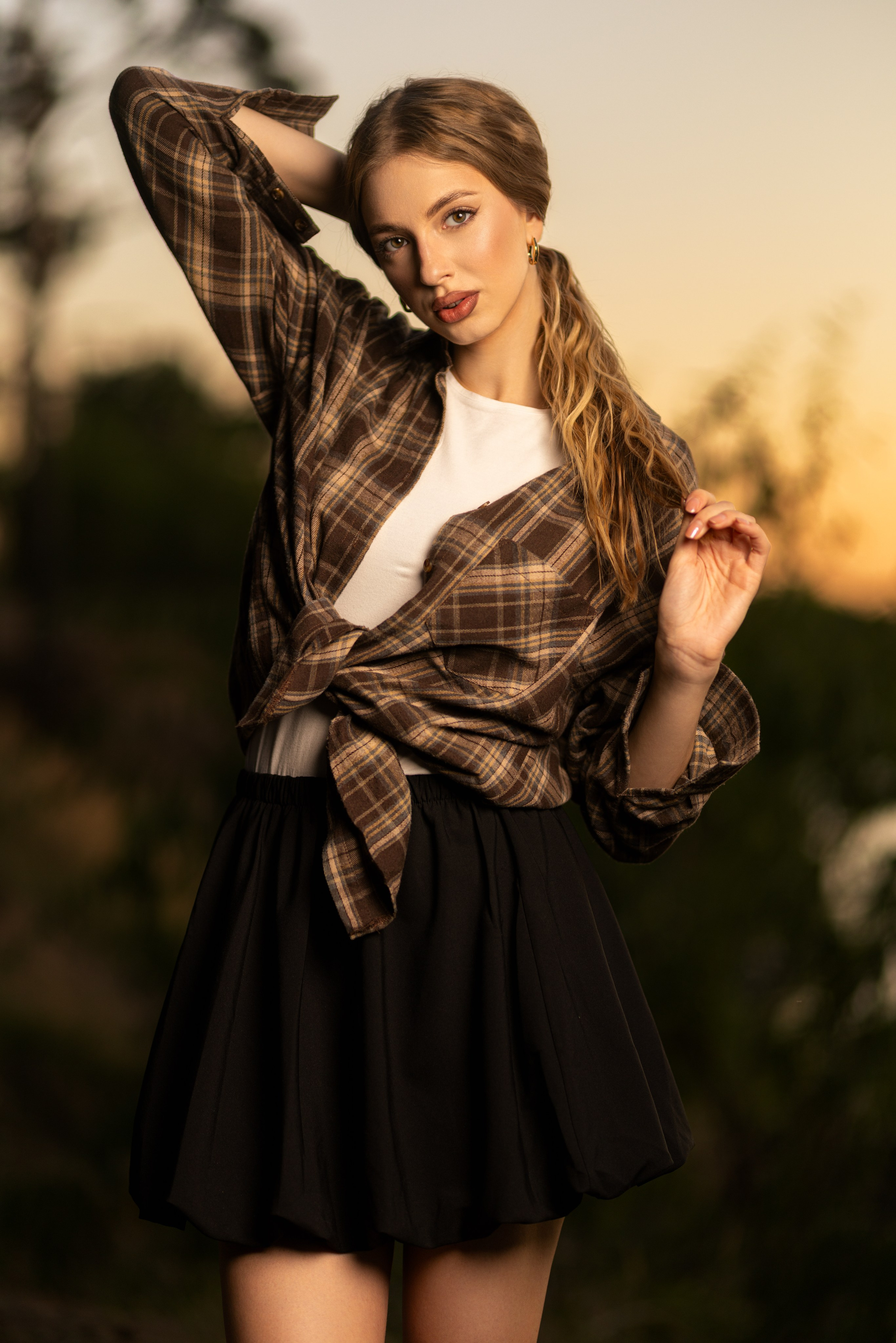 Вечерний фотосет с Ксенией на побережье с дополнительным светом для «себя». Дмитрий Шульгин, портретный фотограф в Воронеже