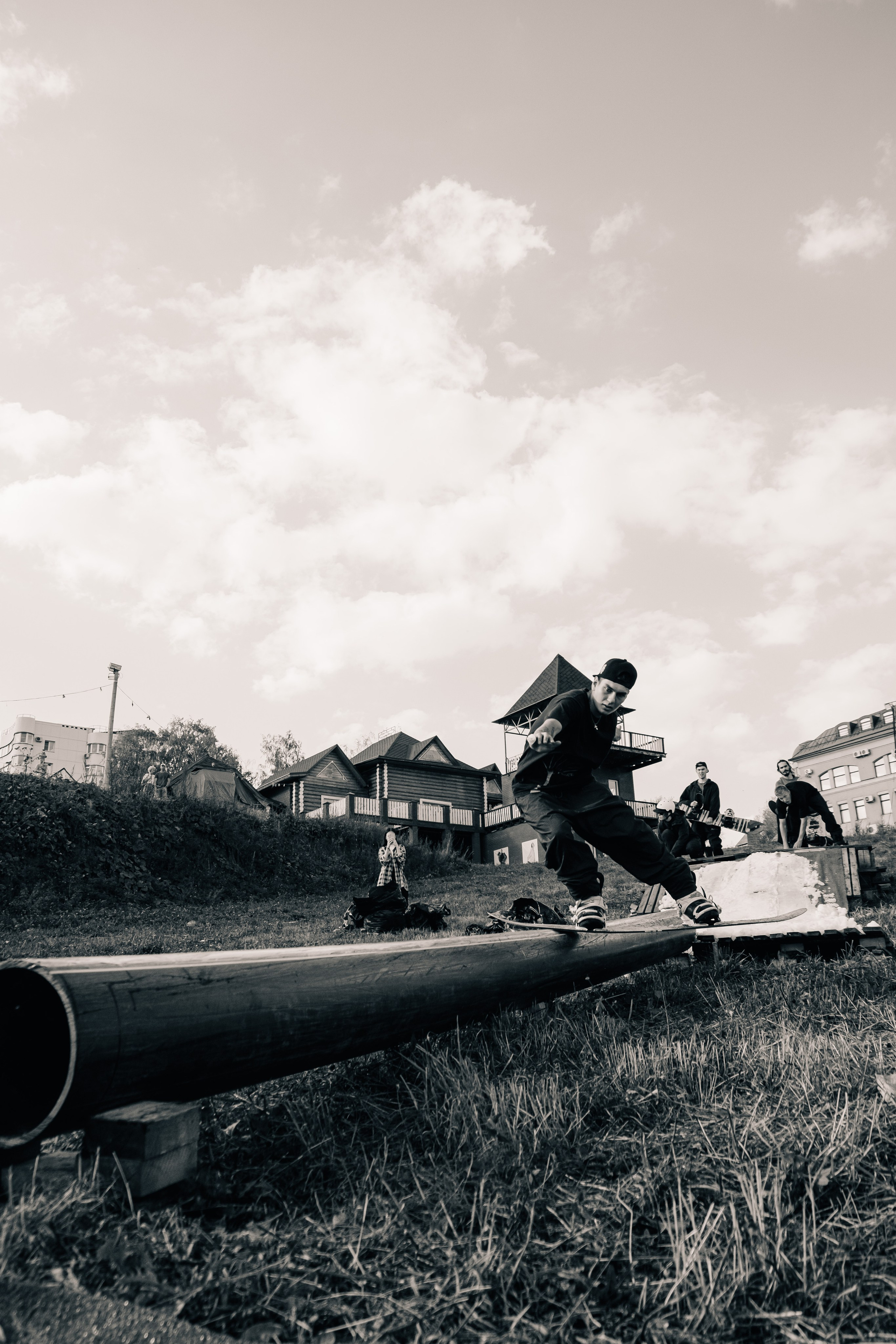 Autumn snowboarding. Фотограф Валерия Кононова