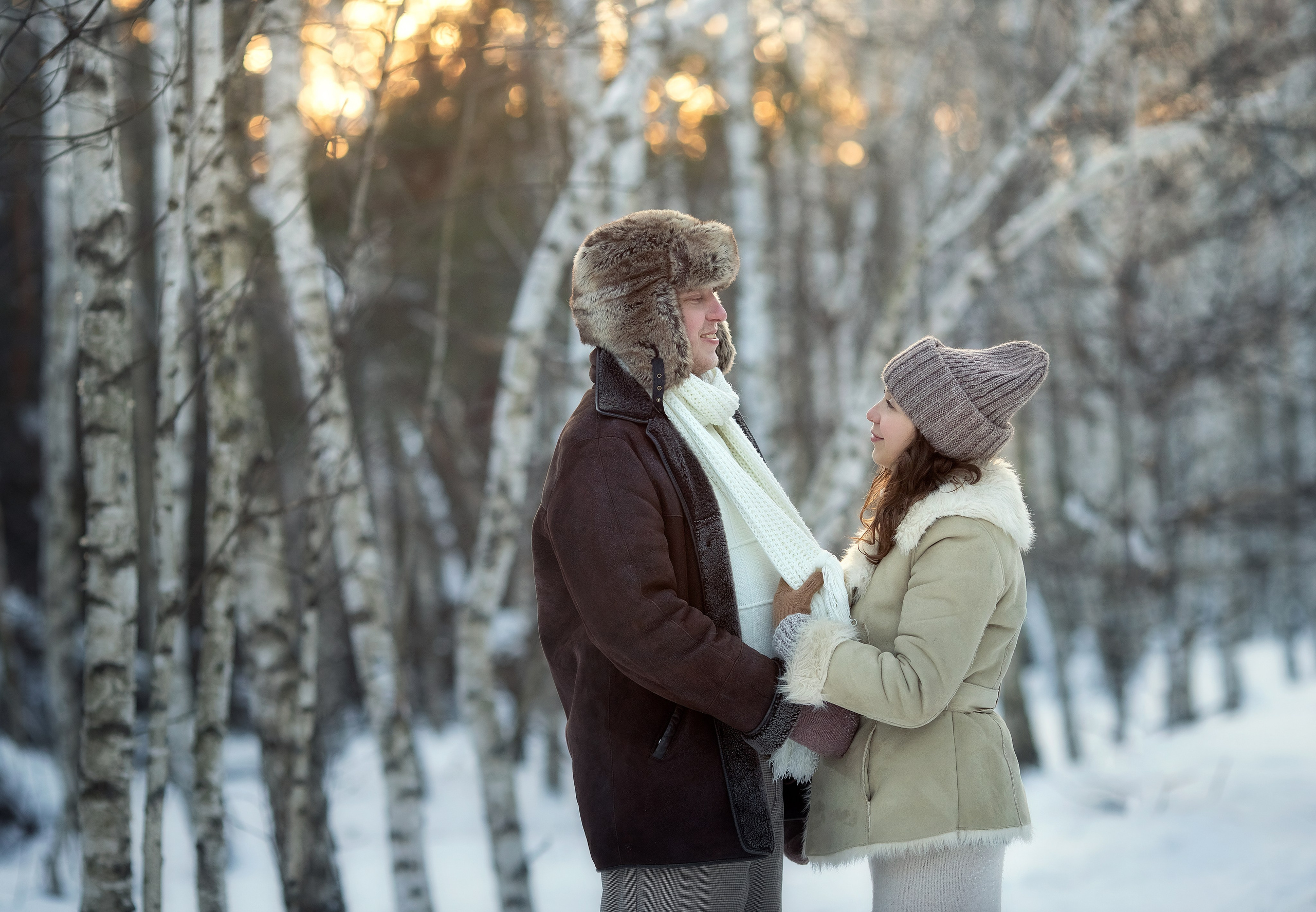 Воркшоп «В зимнем лесу». Семейный и детский фотограф в Саратове Полина Коткина