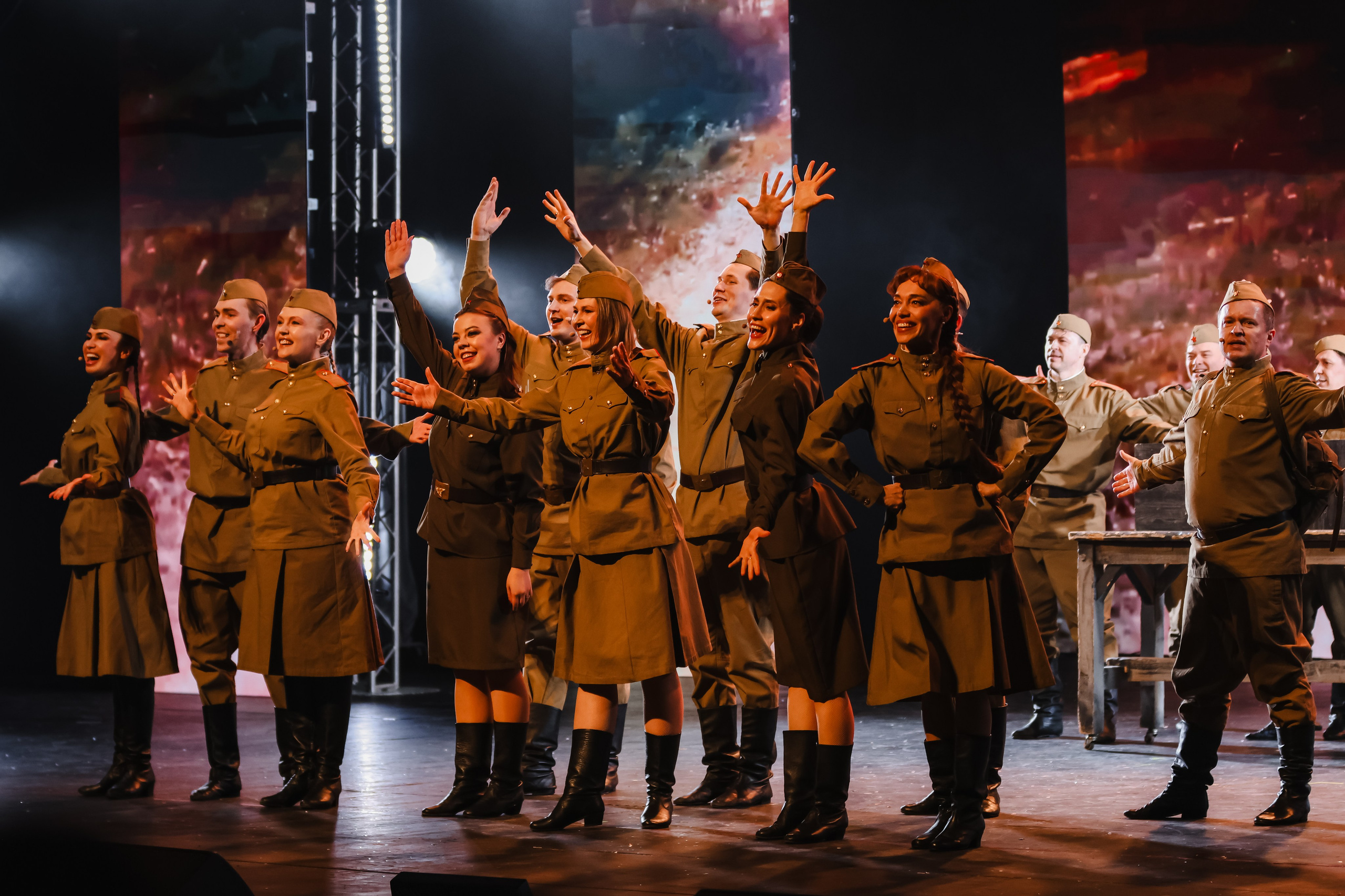 Василий Теркин, театр «Русская песня». Фотограф Ольга Махалова — Санкт-Петербург, Москва, Нижний Новгород