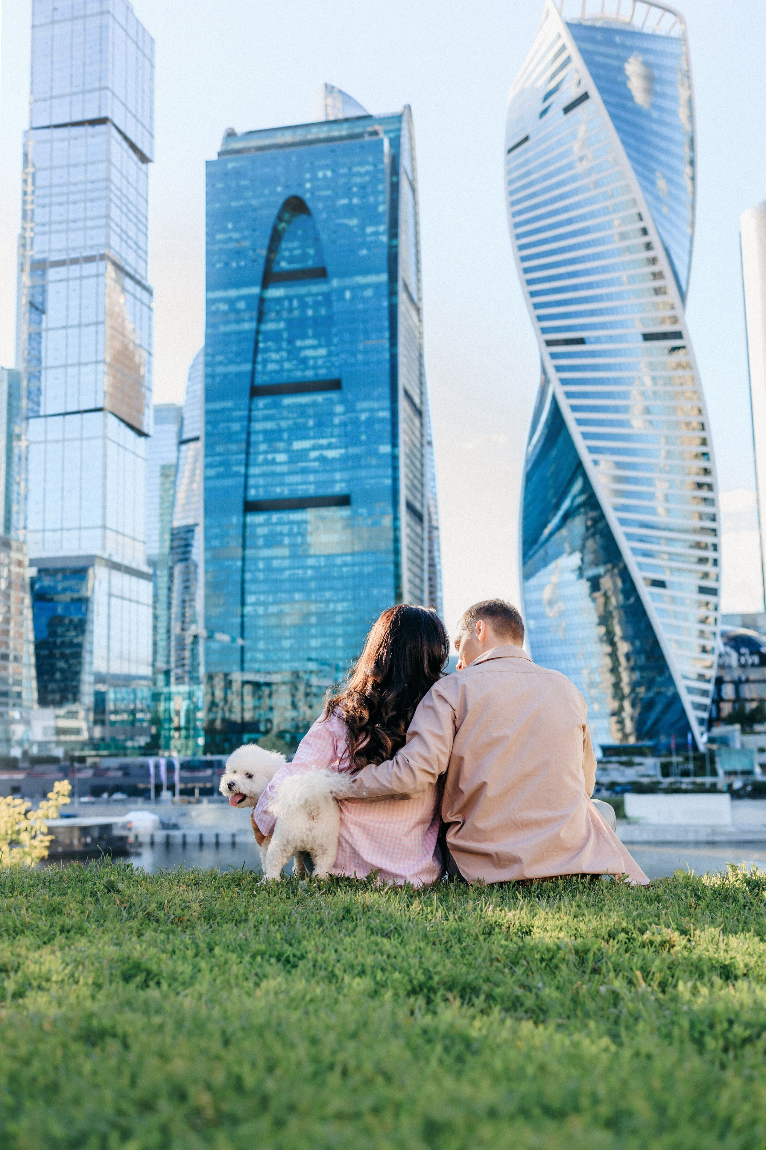 Марина, Данил и Бруно. Фотограф-анималист Елена Радченко, Москва