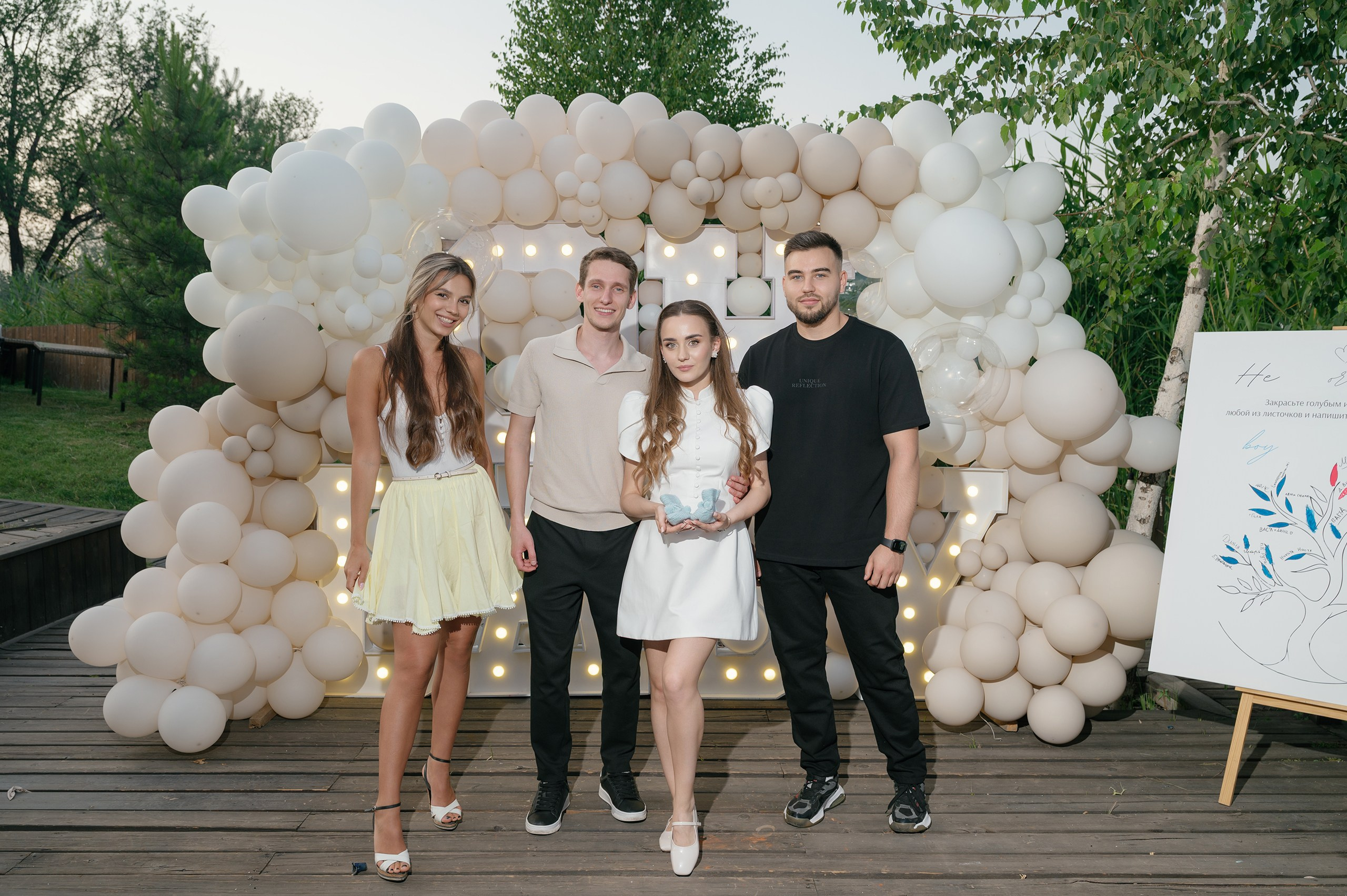 Gender reveal party (12.06.25). Фотограф в Алматы — Алексей Коньков | Репортаж, свадьбы, портреты