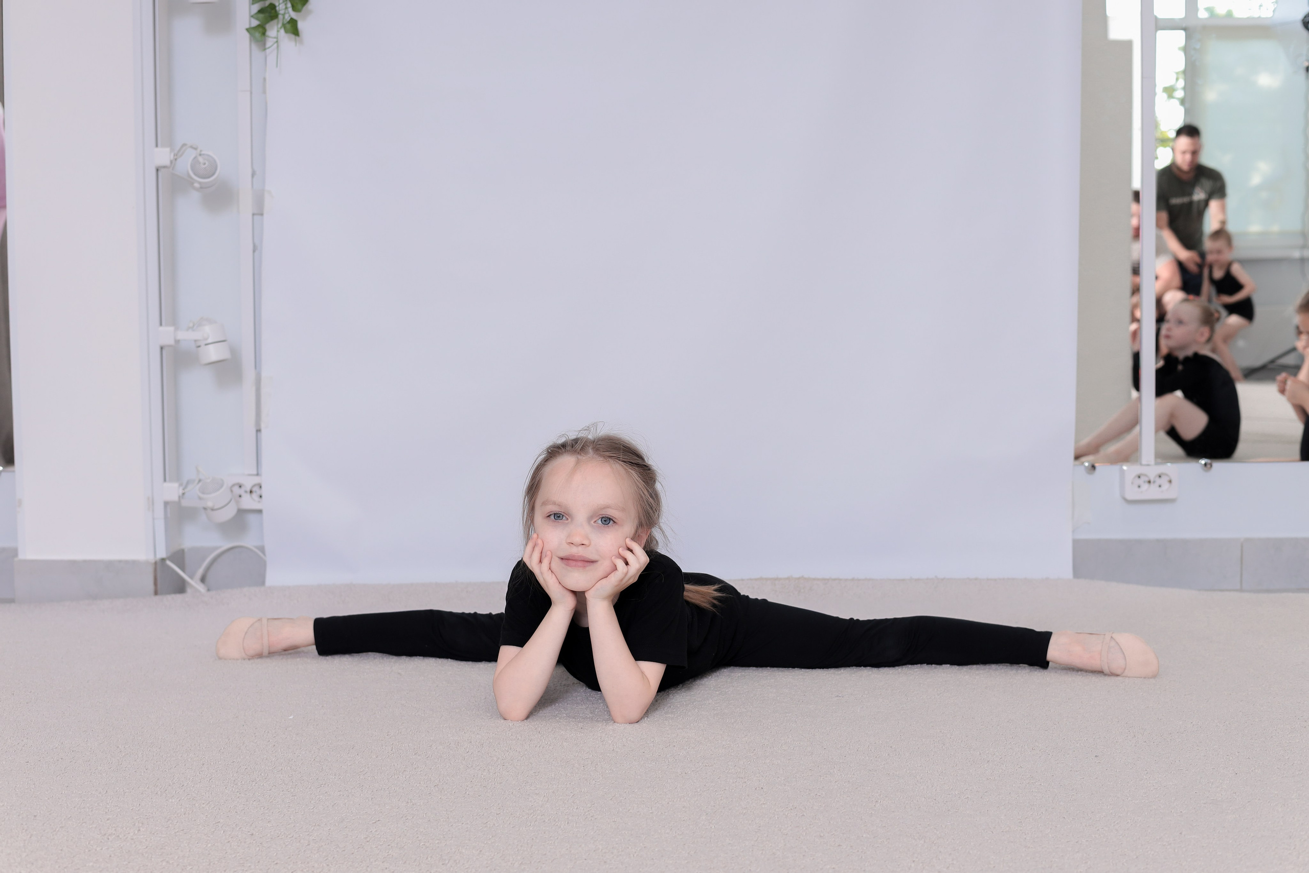 Открытый урок гимнастика. Фотограф Надршина Лилия