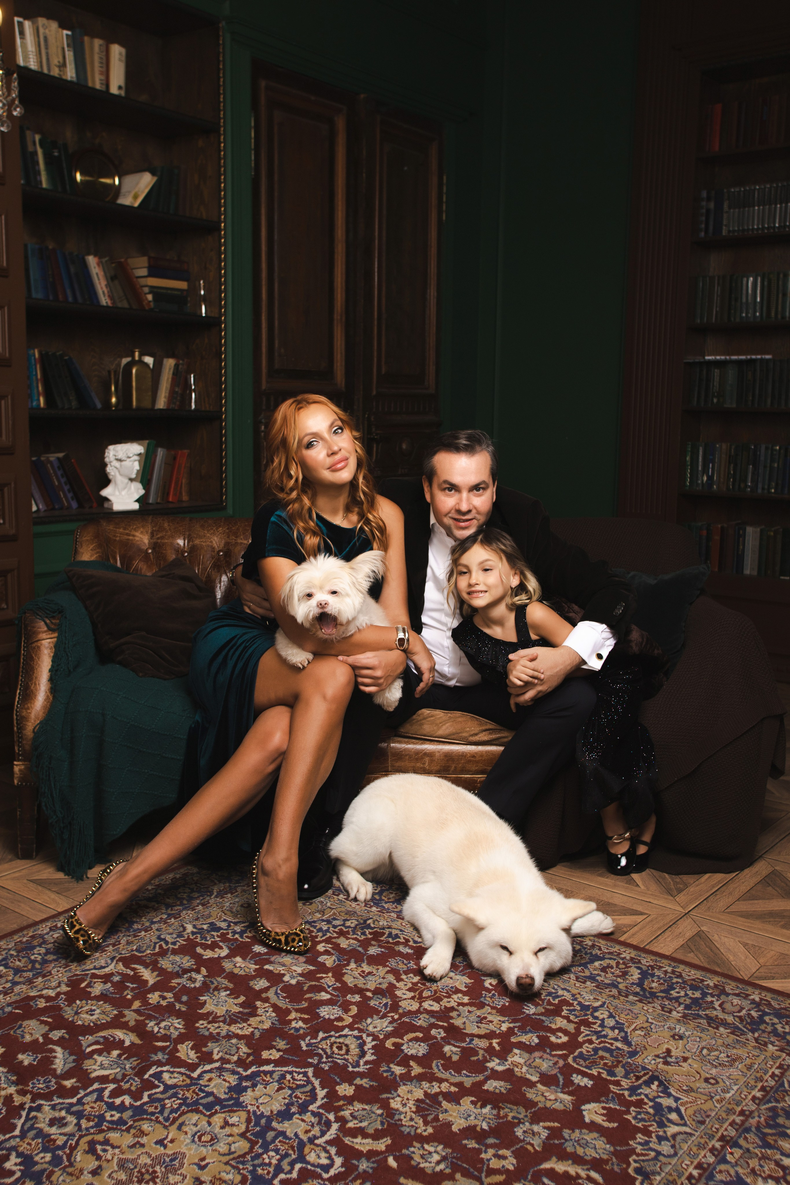 Фотосессия семьи Анны. Портретный Фотограф в Санкт-Петербурге Кира Орехова