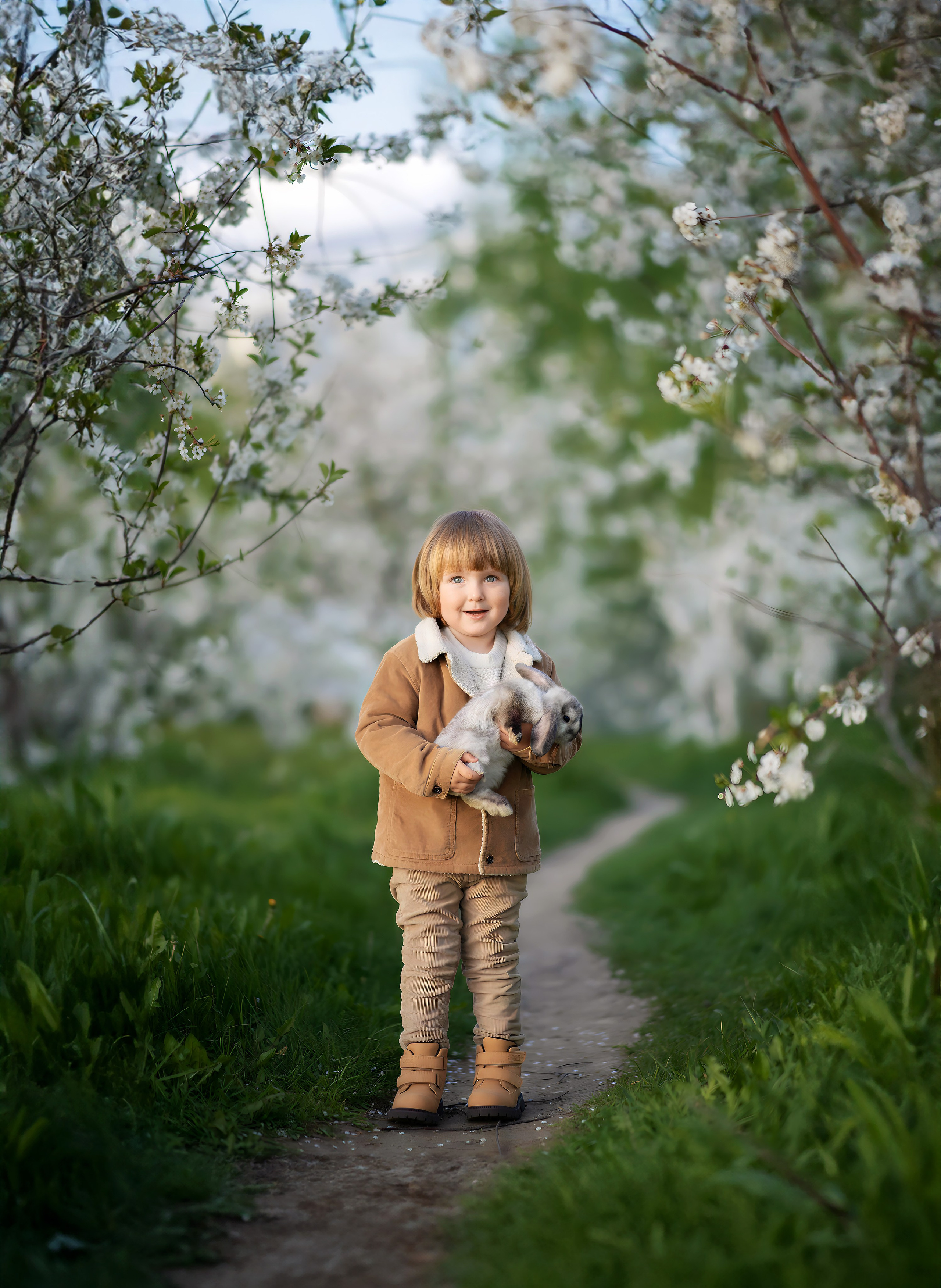 Цветущие сады. Детский и семейный фотограф Москва Рязань