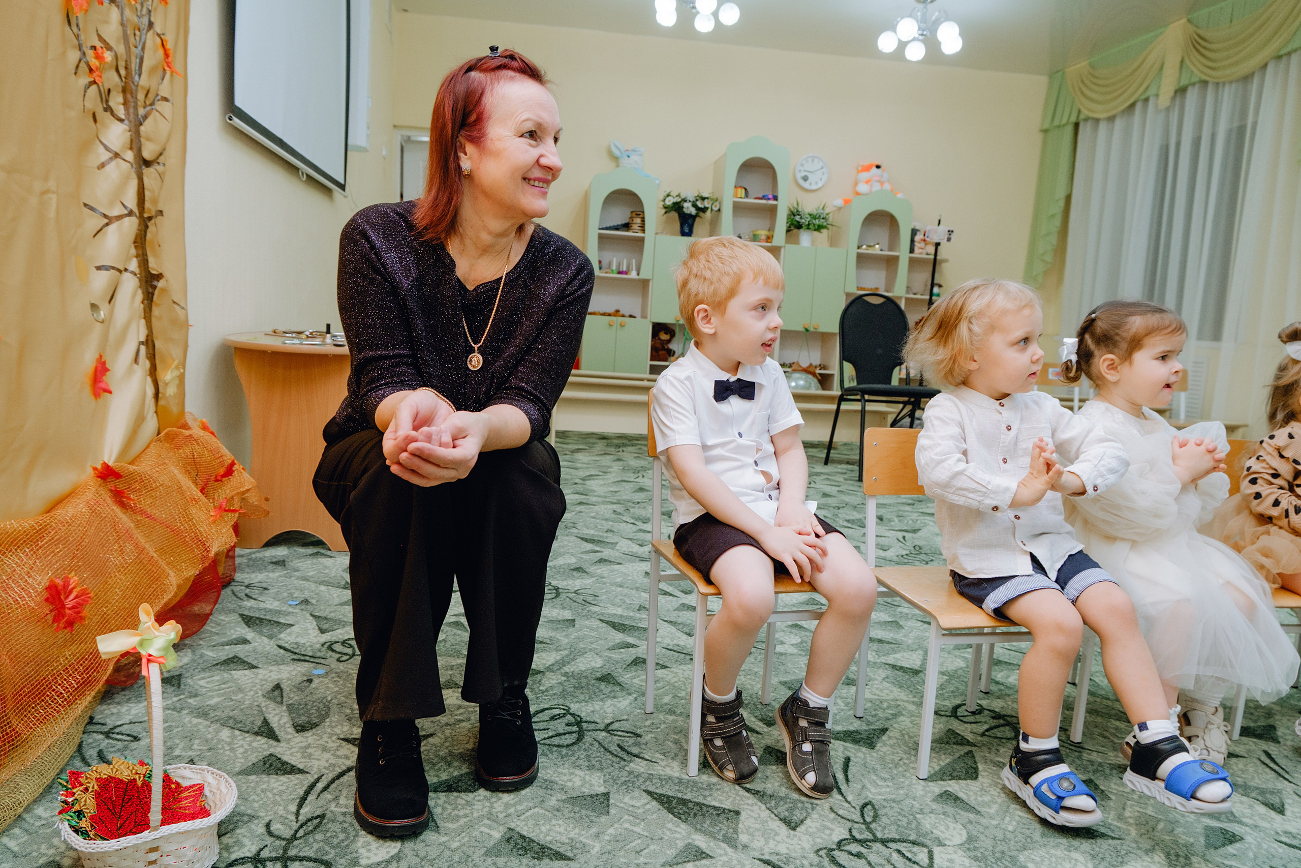 Утренник малышей. Фотограф Софья Володкина