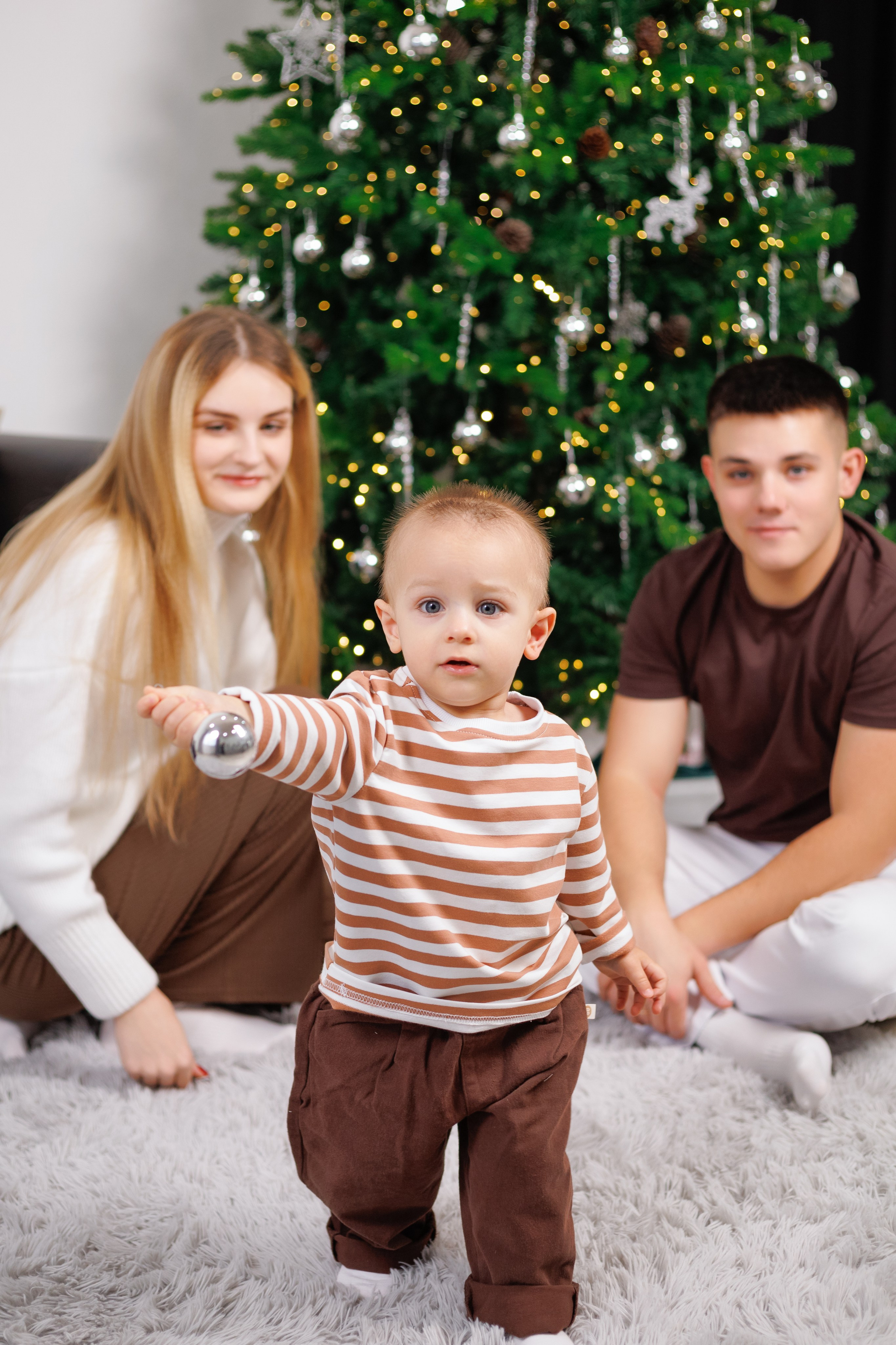 Новогодняя семейная. Семейный и творческий фотограф ст. Каневская| г. Краснодар | Мария Шарафан