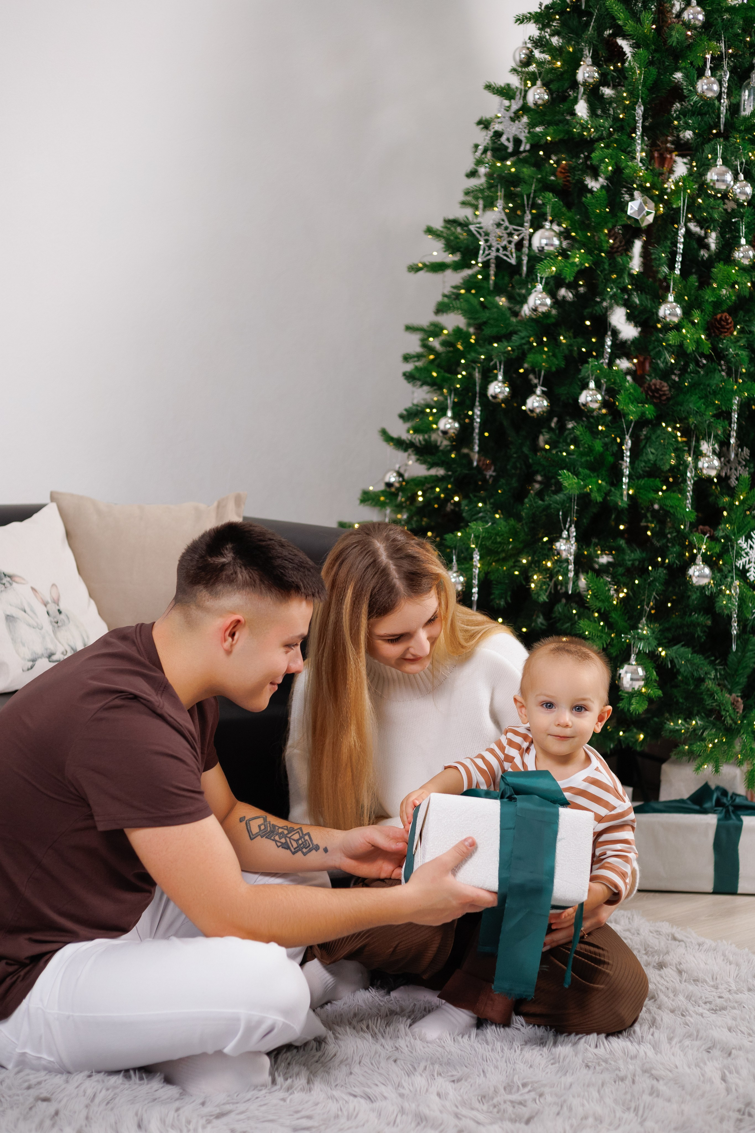 Новогодняя семейная. Семейный и творческий фотограф ст. Каневская| г. Краснодар | Мария Шарафан